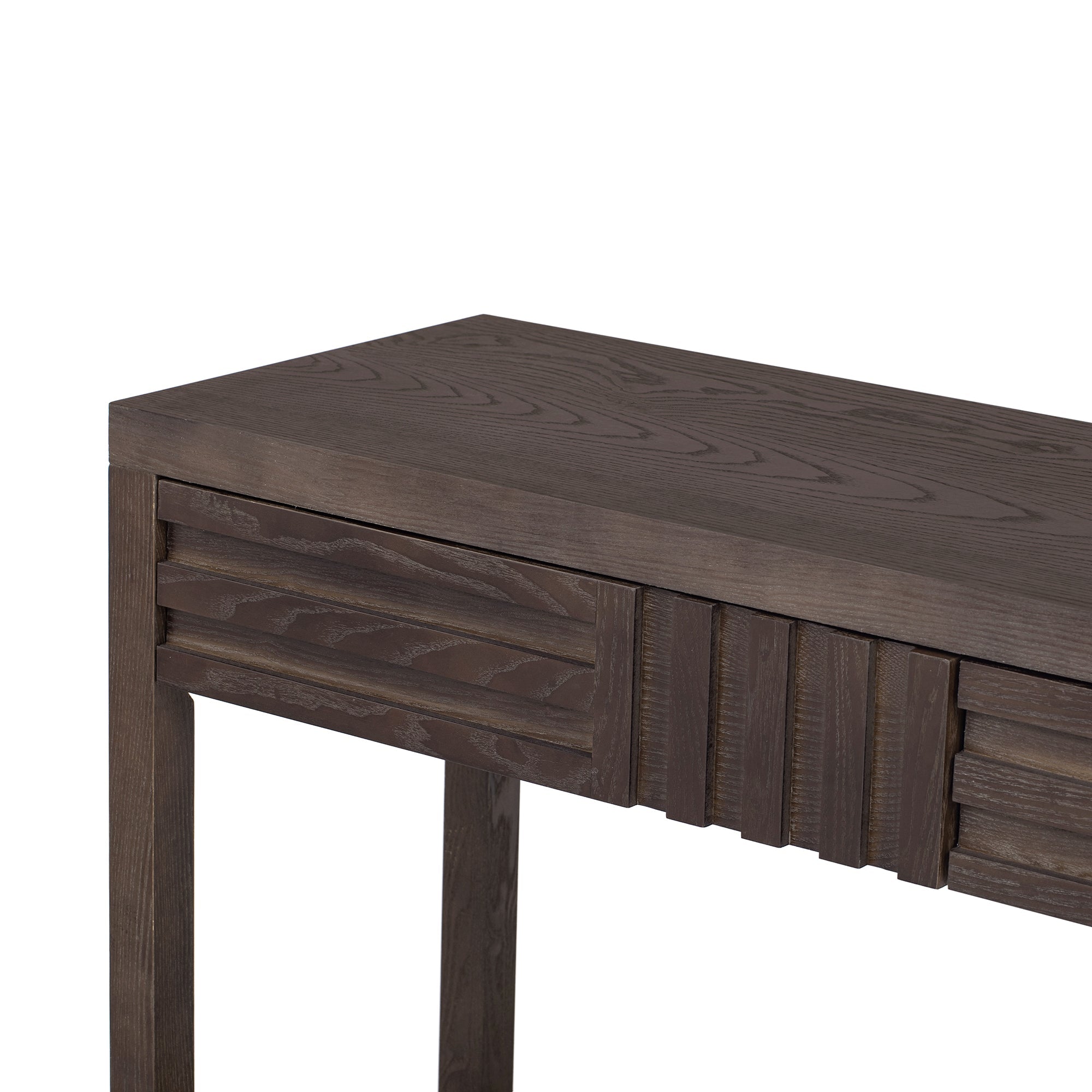 Geometric Drawer Entryway Console Table