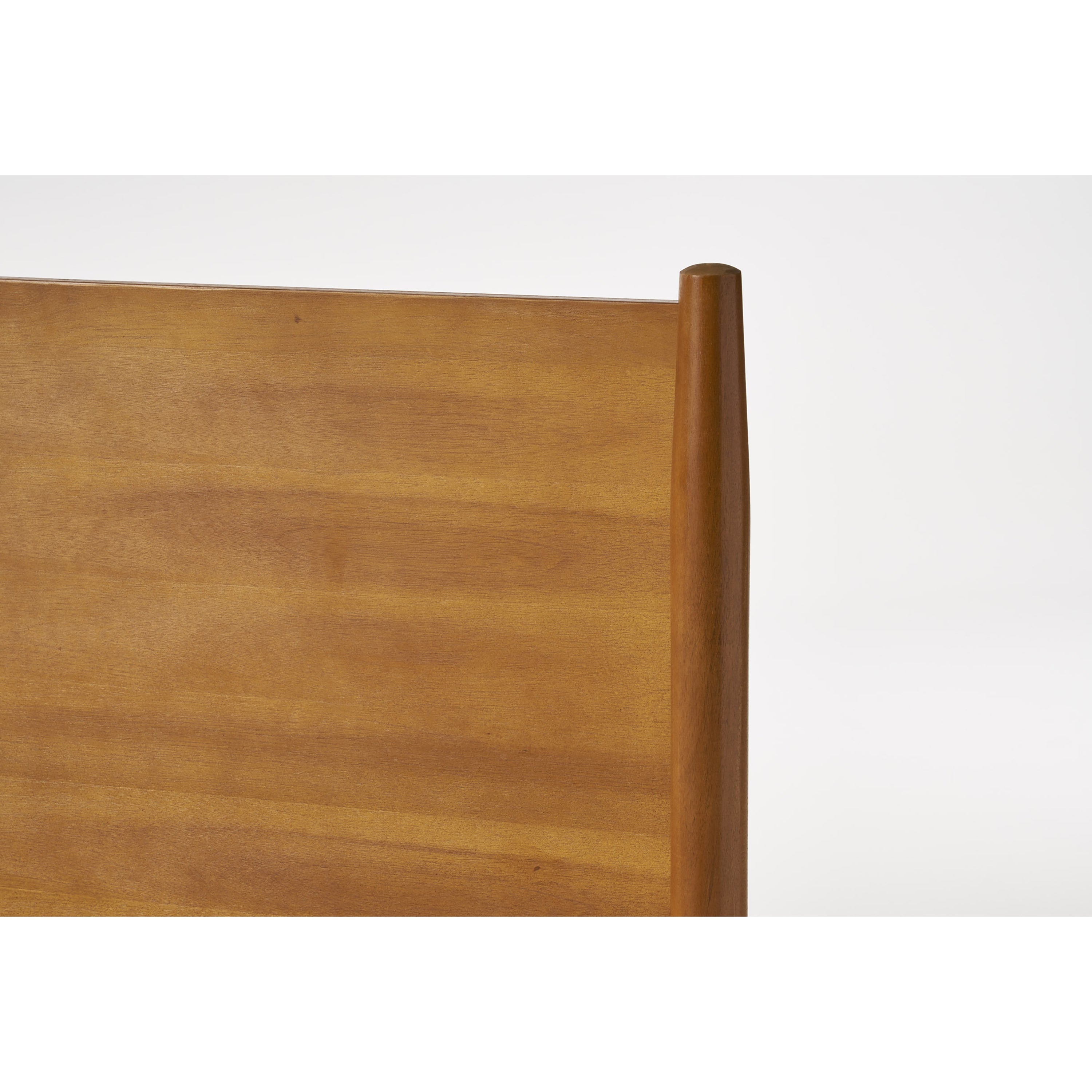 Oki Oki Mid-Century Modern Wooden Bed