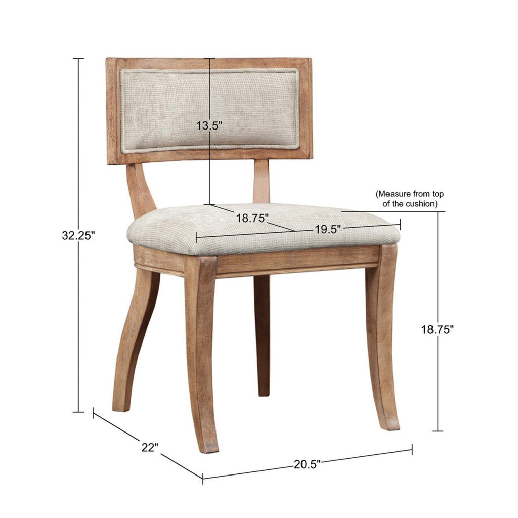 Meadowford Dining Chair with Curved Back, Set of 2