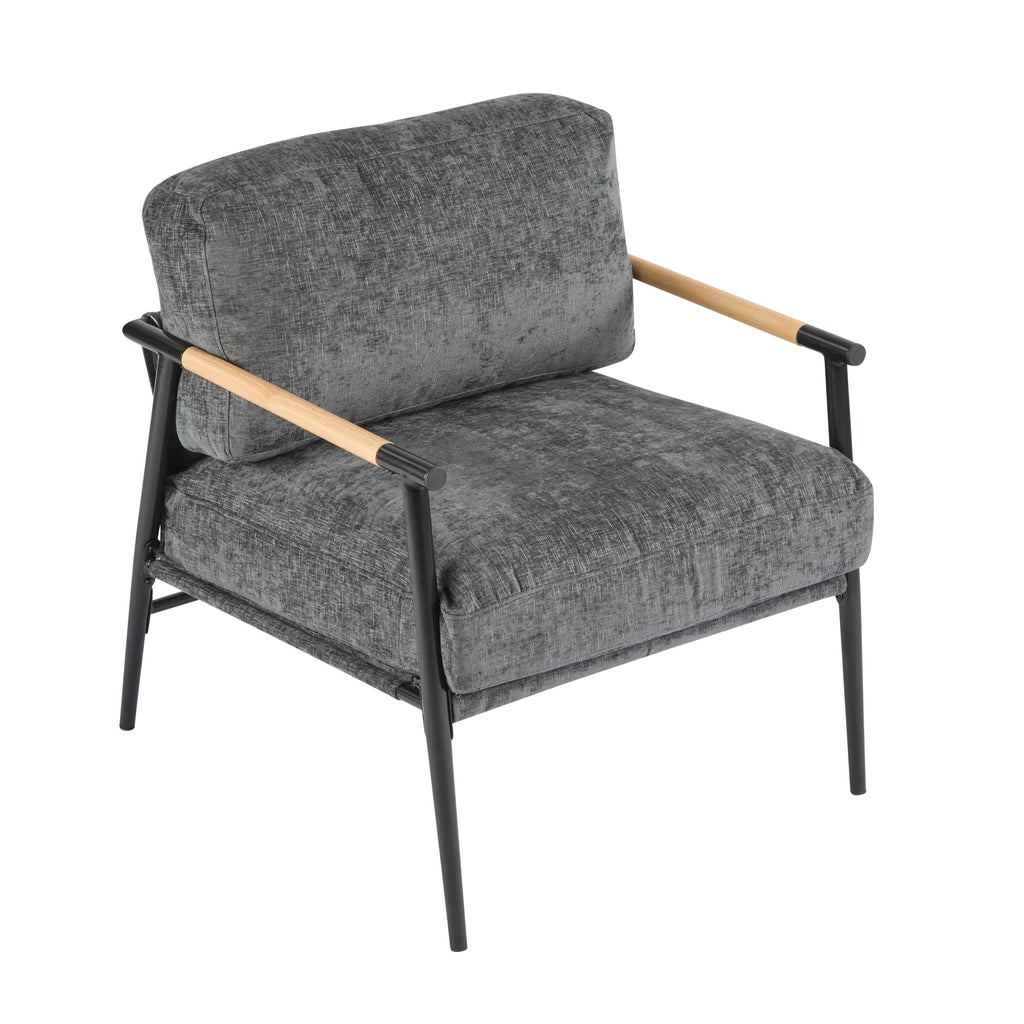 Portwyn Modern Accent Chair with Plush Cushions
