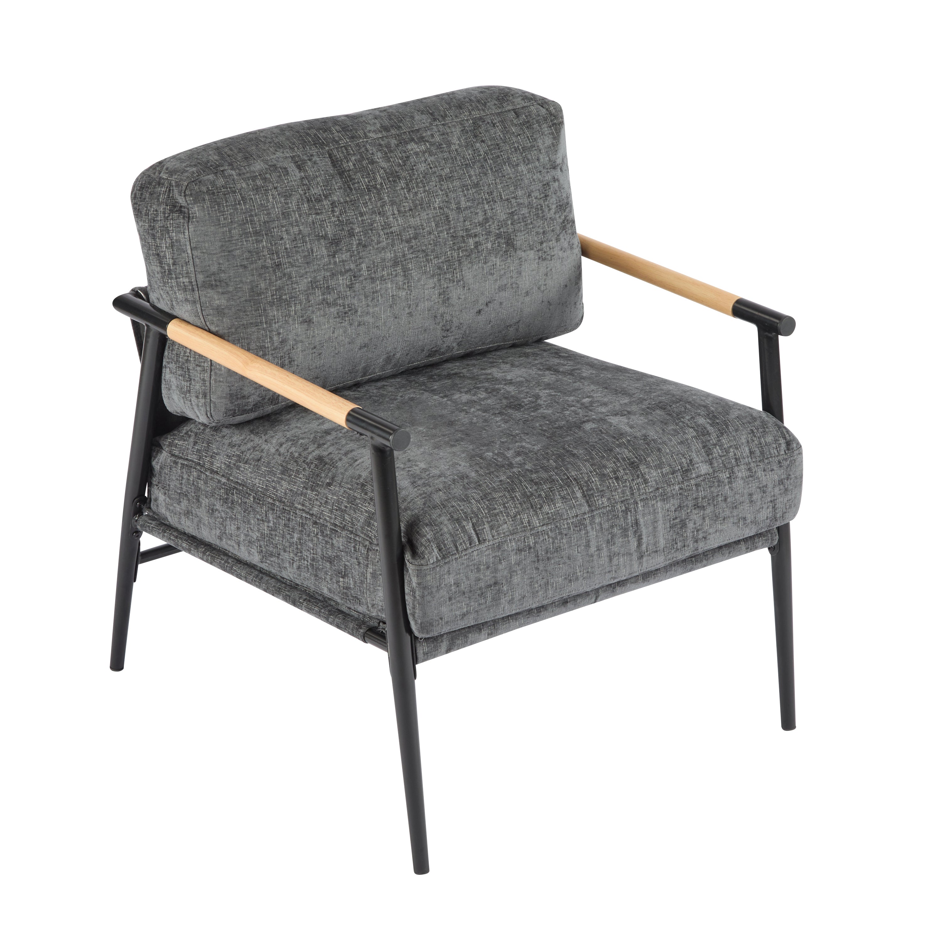 Portwyn Modern Accent Chair with Plush Cushions