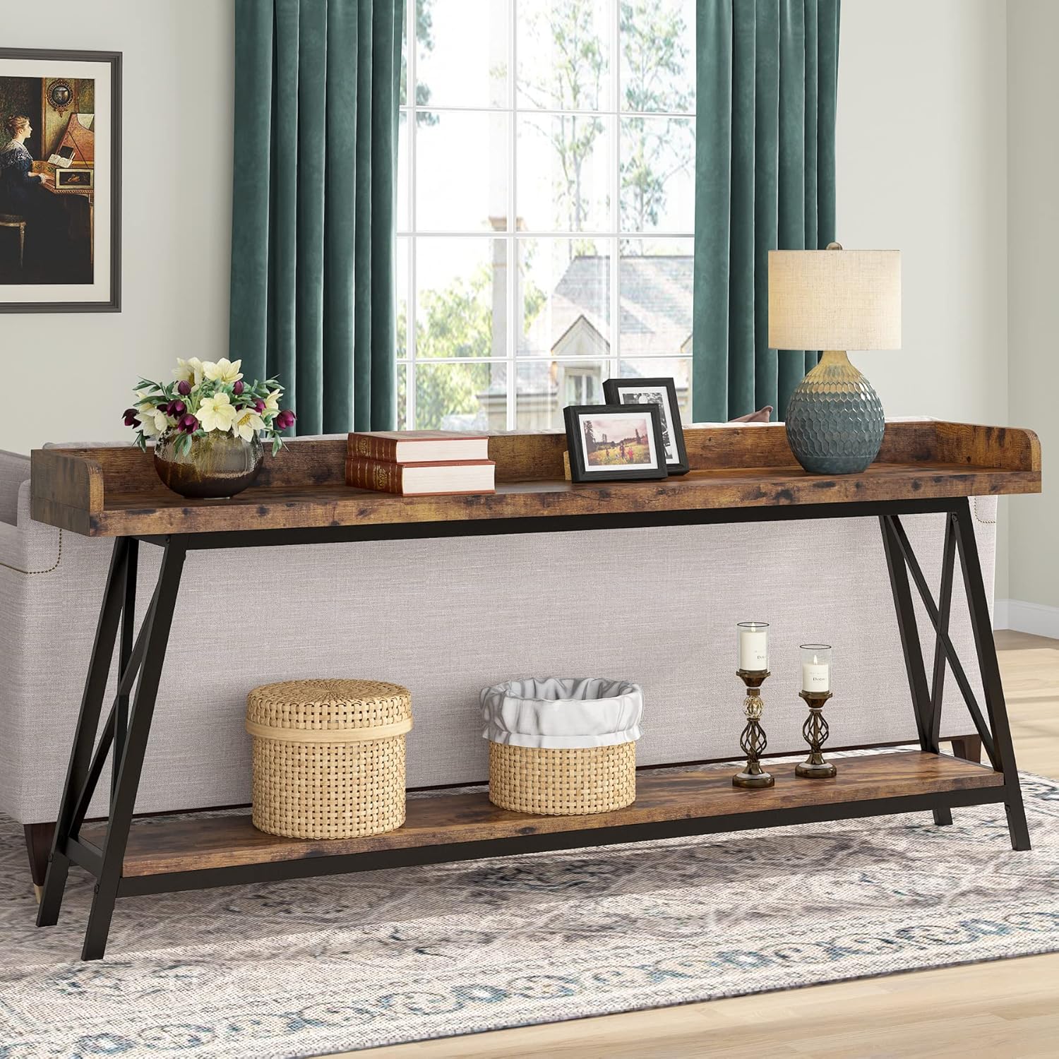 Oakridge Industrial Console Table