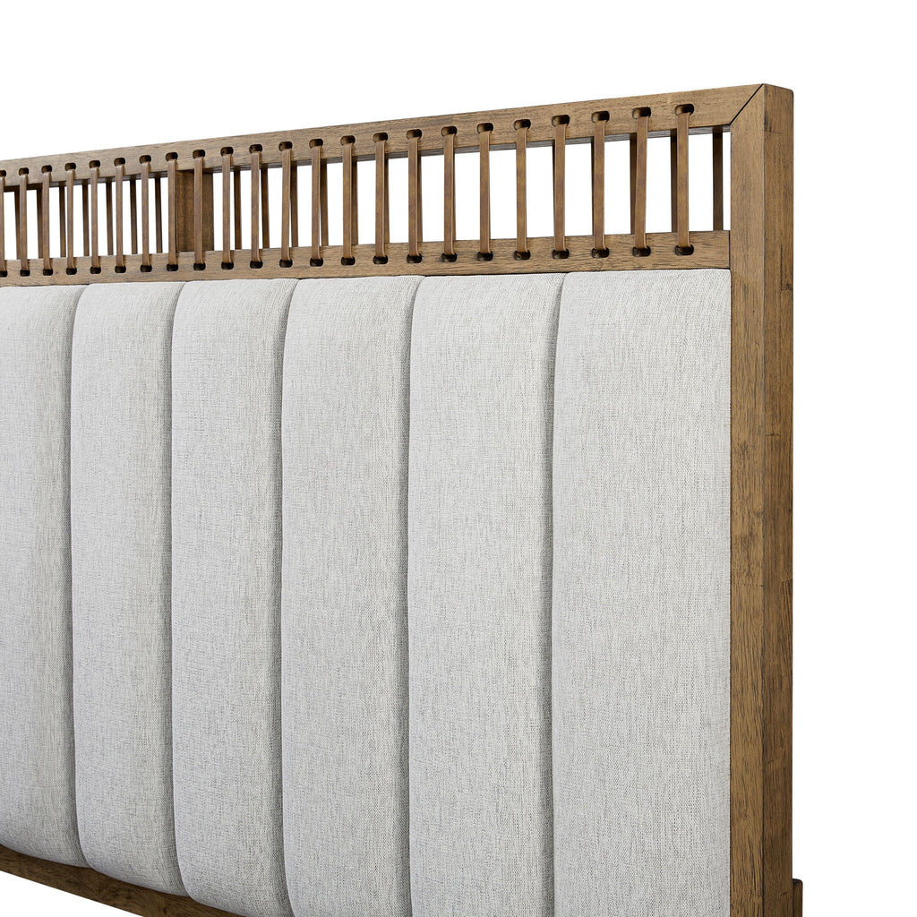 Upholstered Headboard Bed