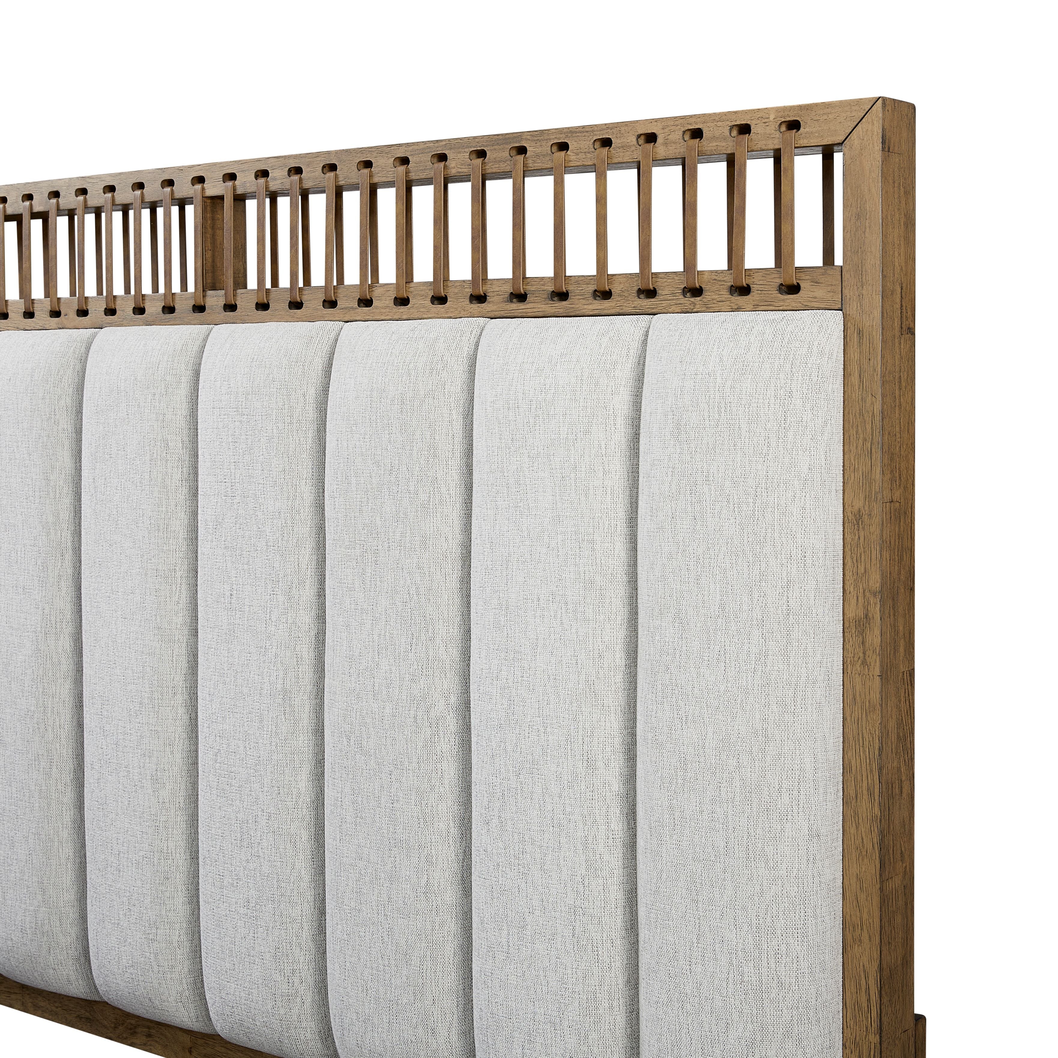 Upholstered Headboard Bed
