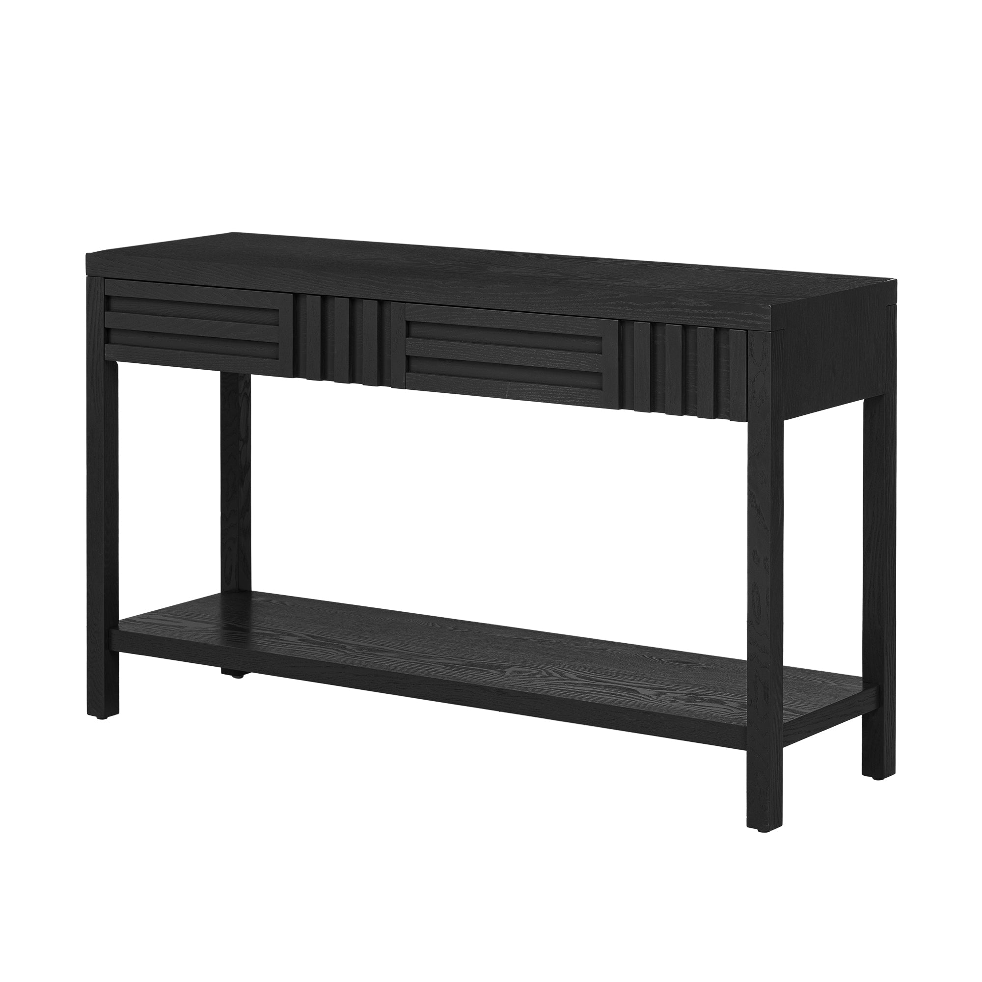 Geometric Drawer Entryway Console Table
