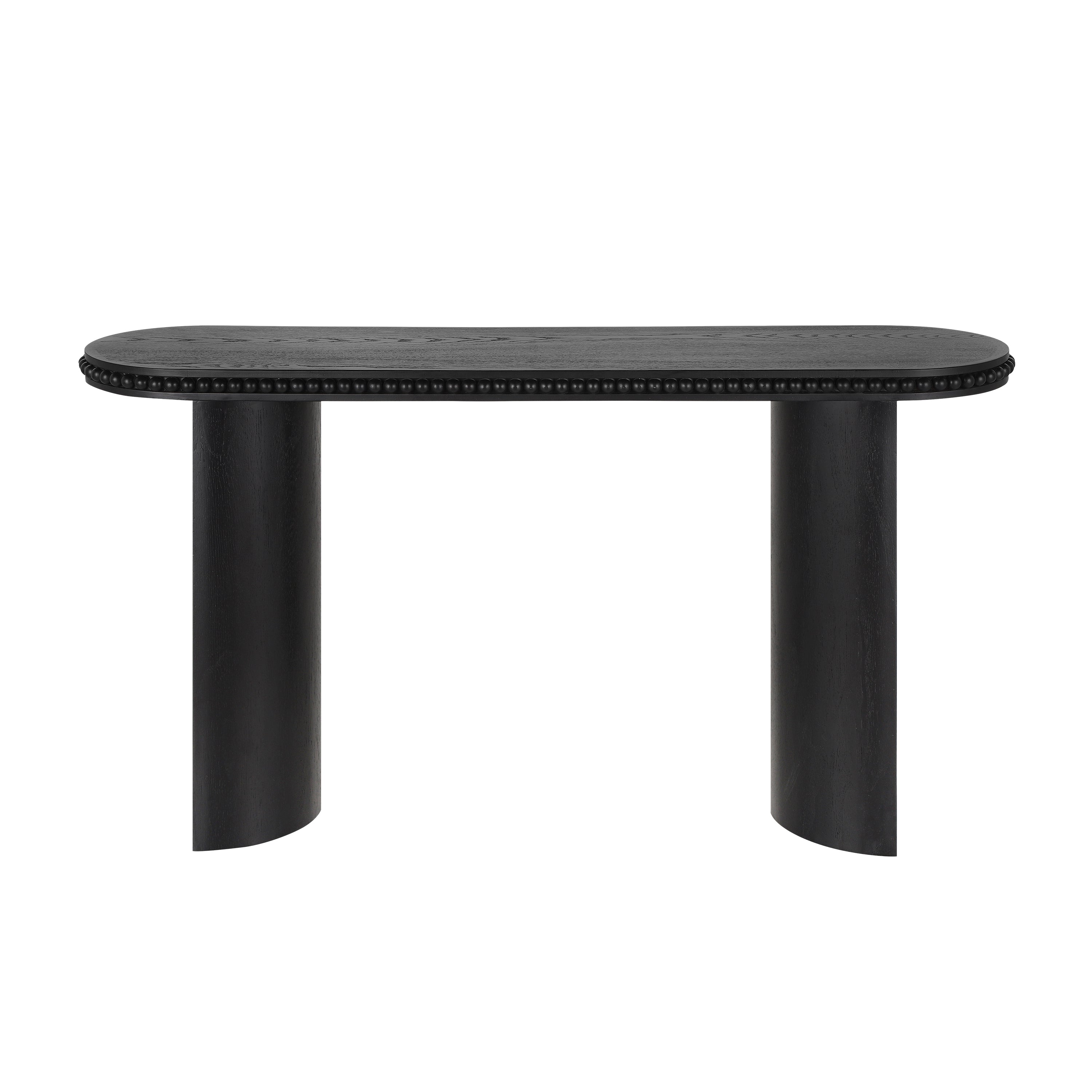 Beaded Trim Console Table