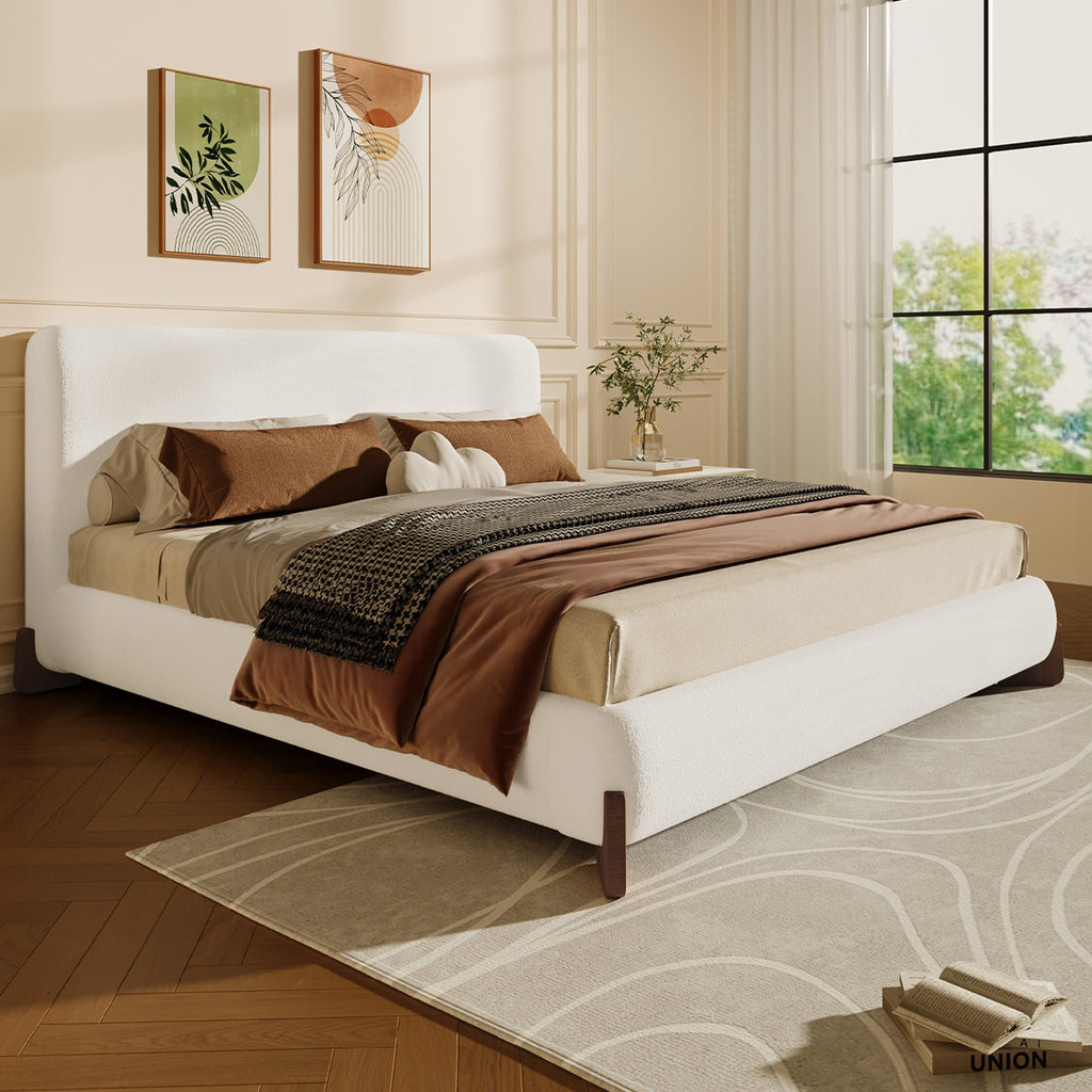 Elegant Terry Upholstered Bed