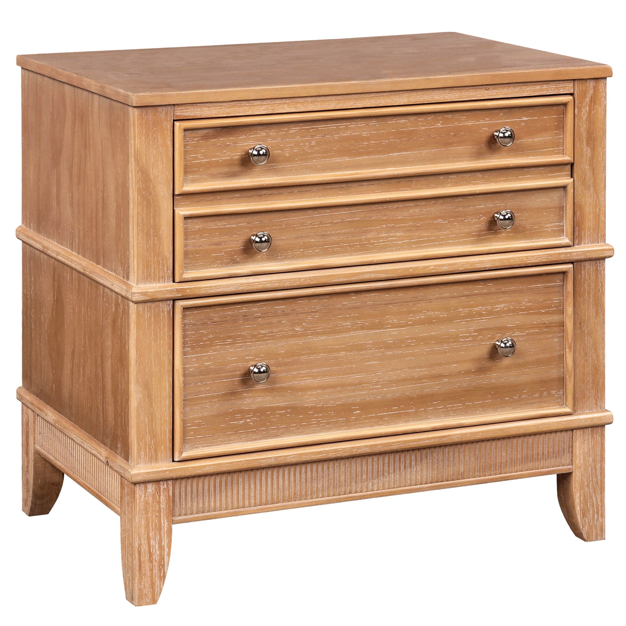 Hazel 3-Drawer Side Table, Set of 2