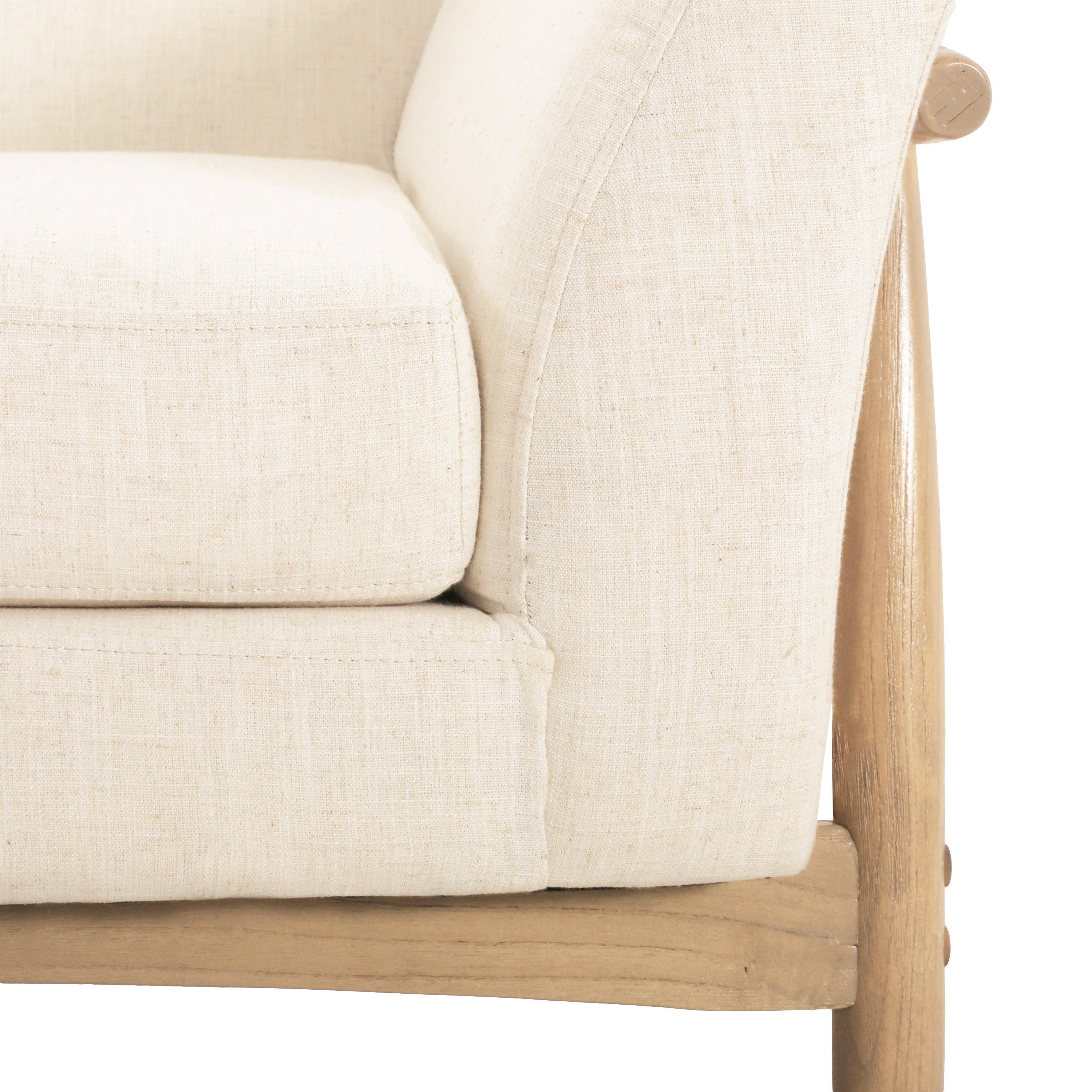 Haverhill Boucle Flared Arms Loveseat