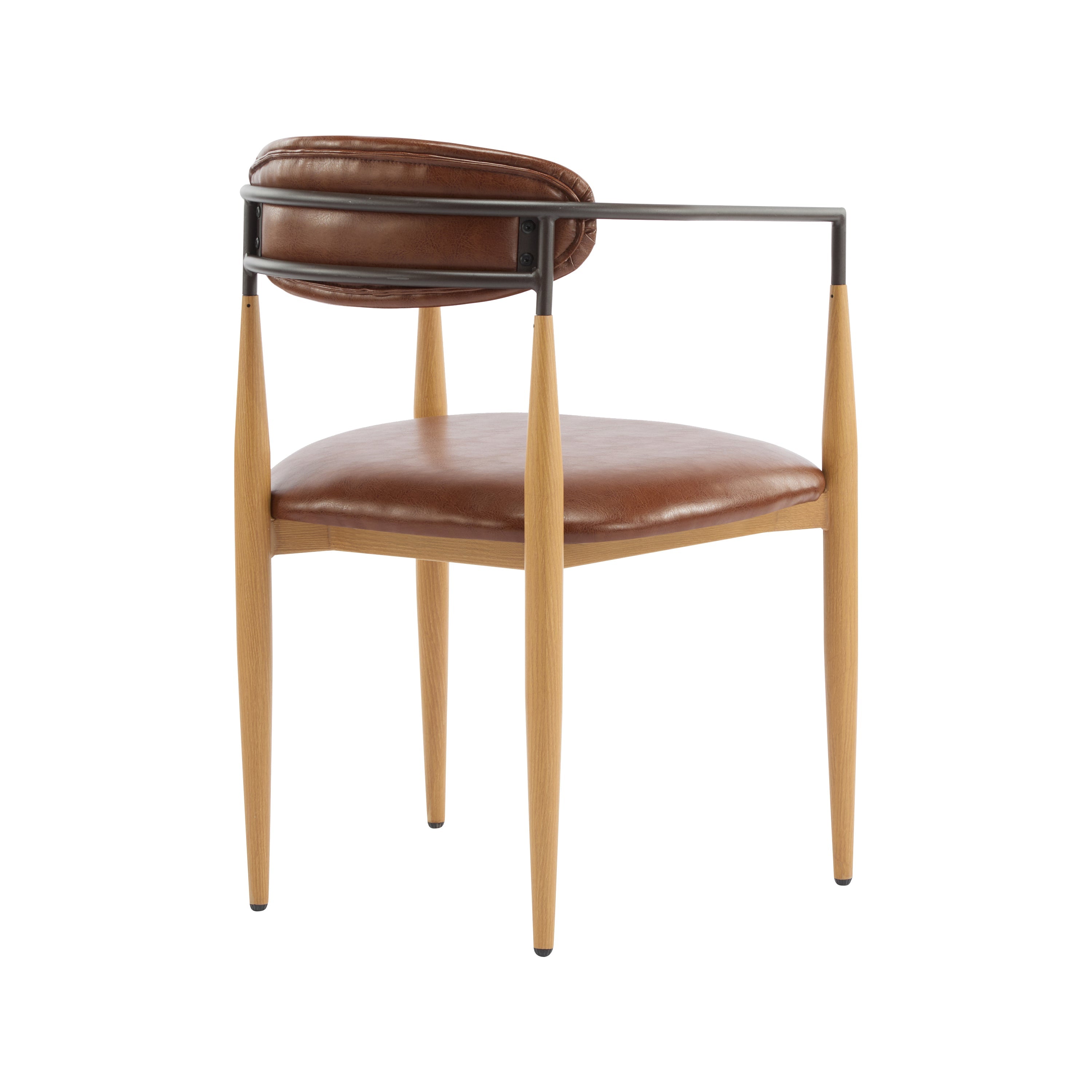 Fielding Mid-Century Modern Dining Chair, Set of 2