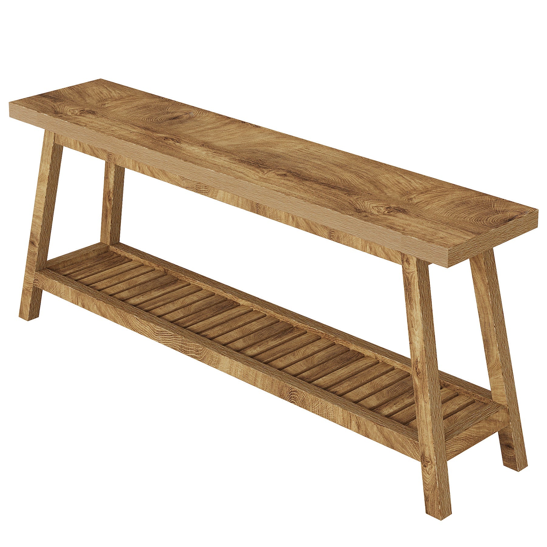 Marleton Solid Wood Modern Farmhouse Console Table