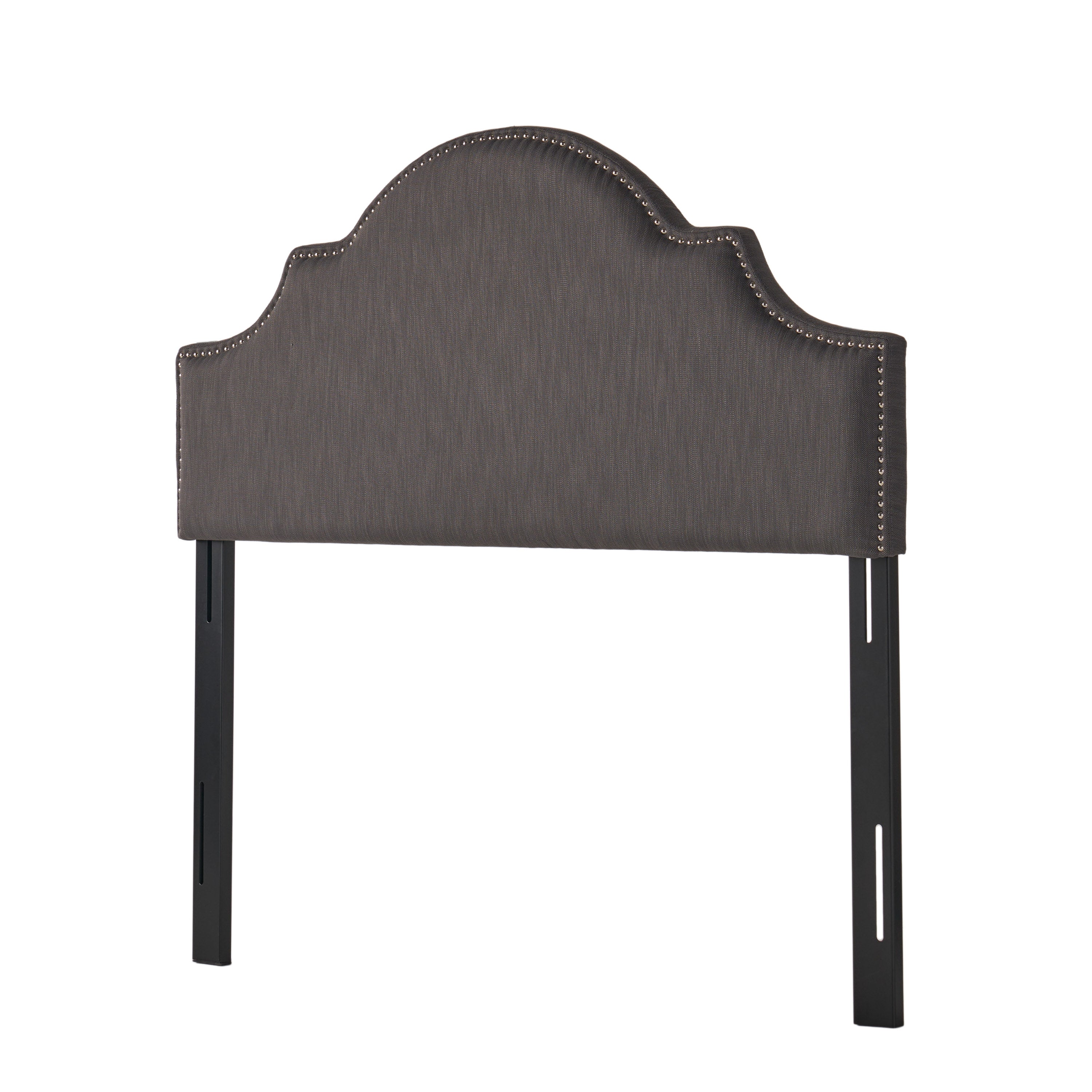 Upholstered Nailhead Trim Headboard