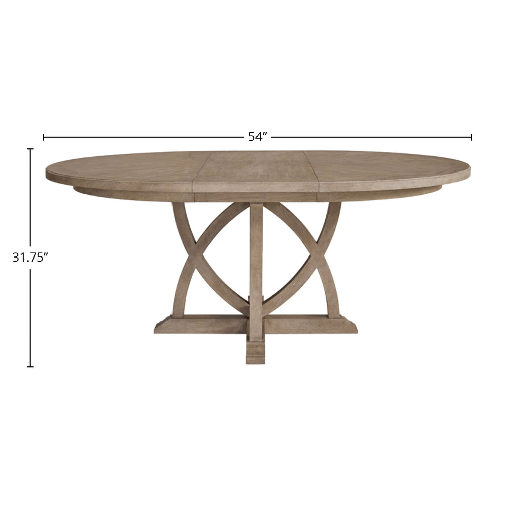 Prescott Round Dining Expandable Dining Table
