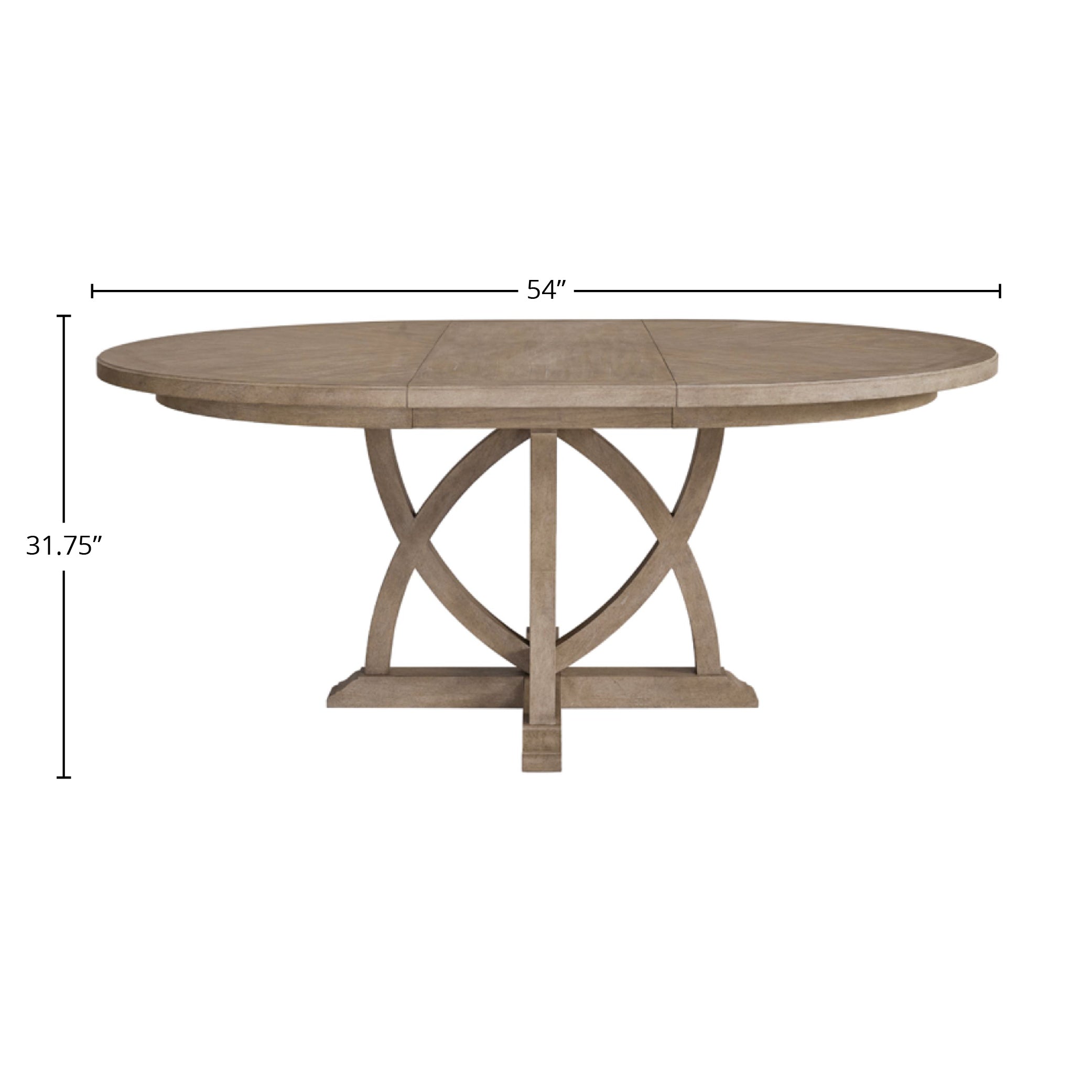 Prescott Round Dining Expandable Dining Table