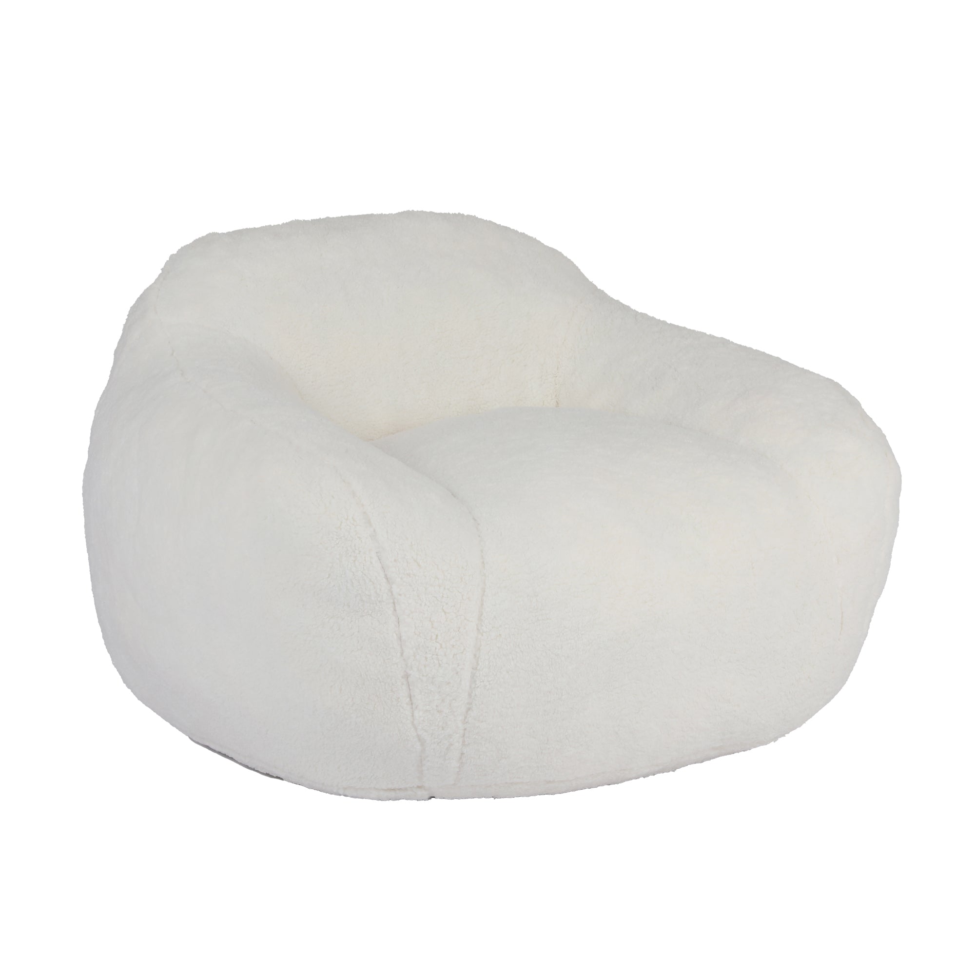 Oversized Teddy Memory Foam Bean Bag Chair