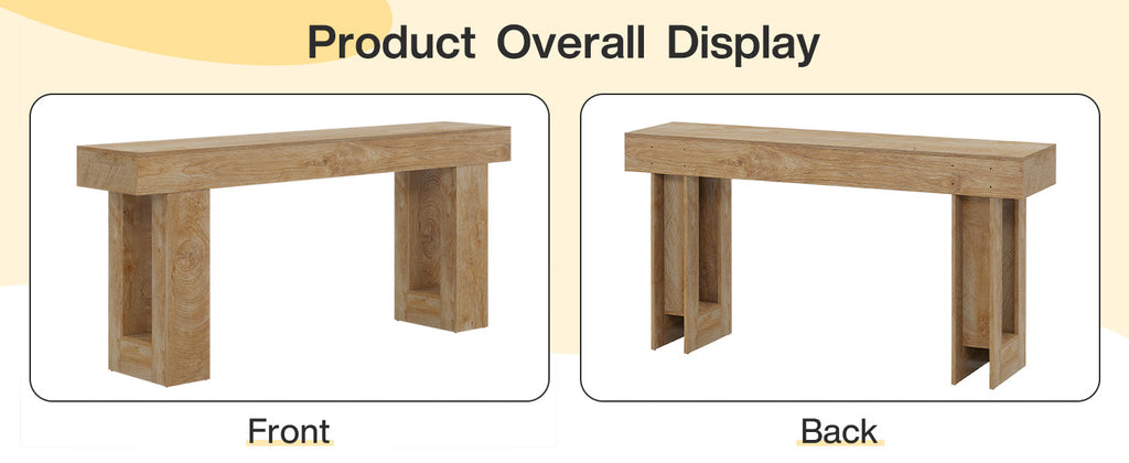 Hearthford Farmhouse Console Table