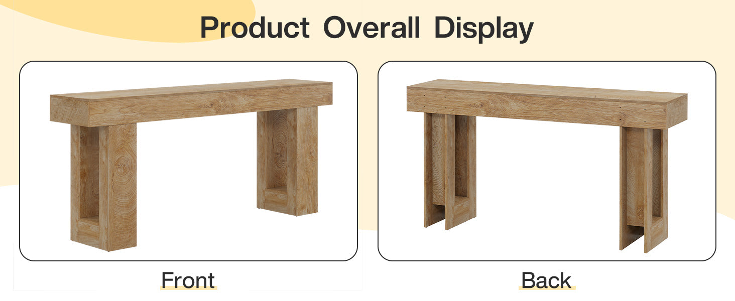 Hearthford Farmhouse Console Table