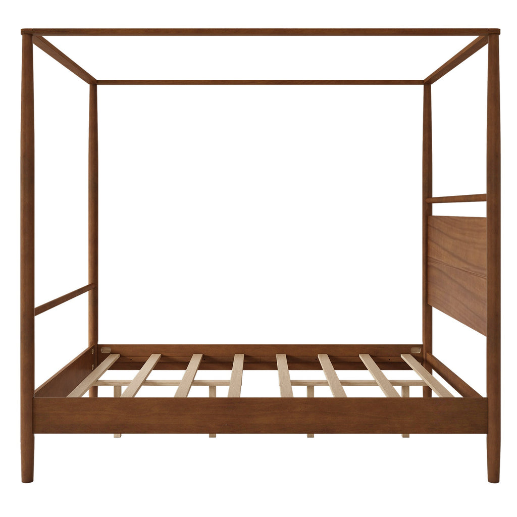 Solid Wood Canopy Bed