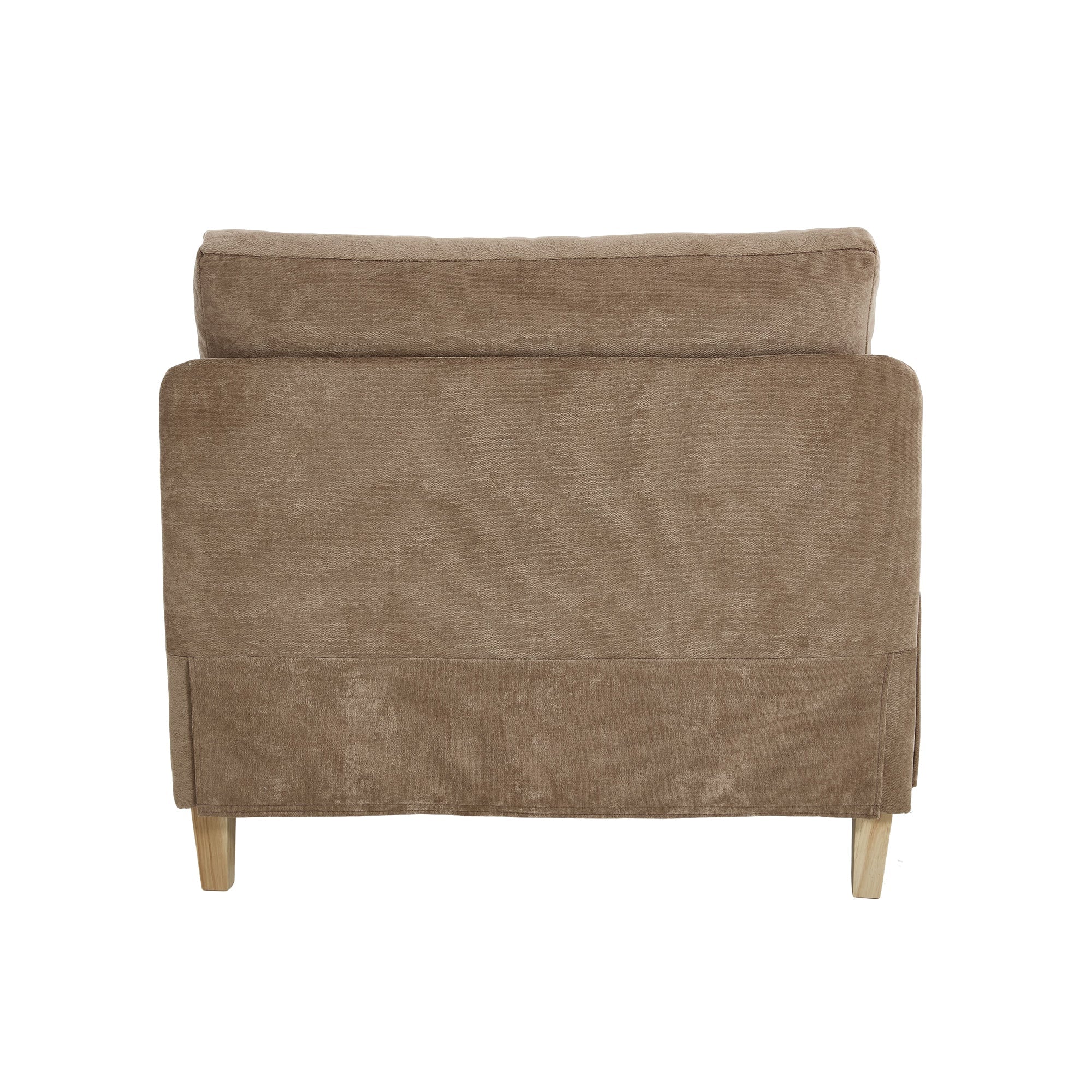 Mid-Century Modern Chenille Foldable Sofa Bed Recliner