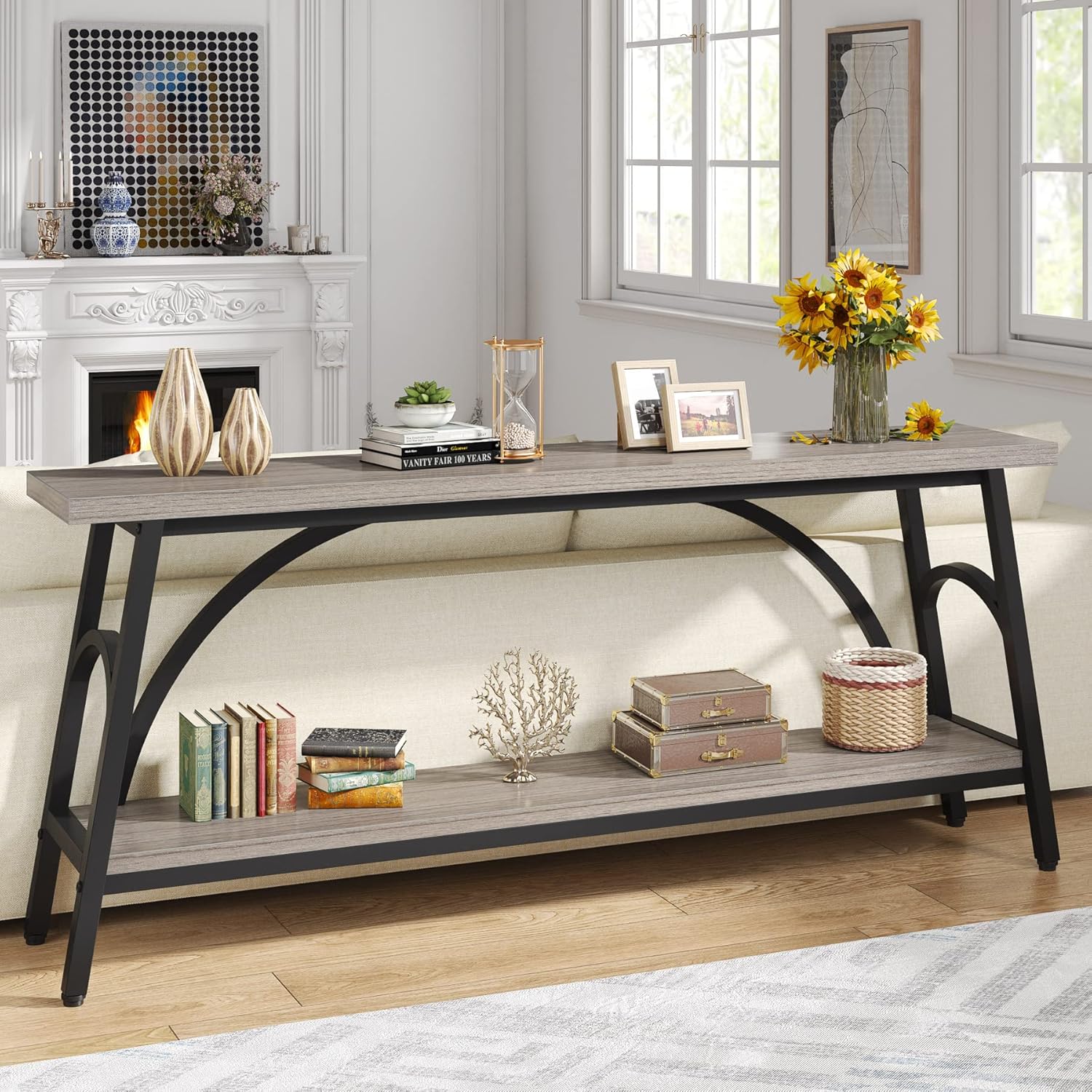Cloverton 2-Tier Console Table
