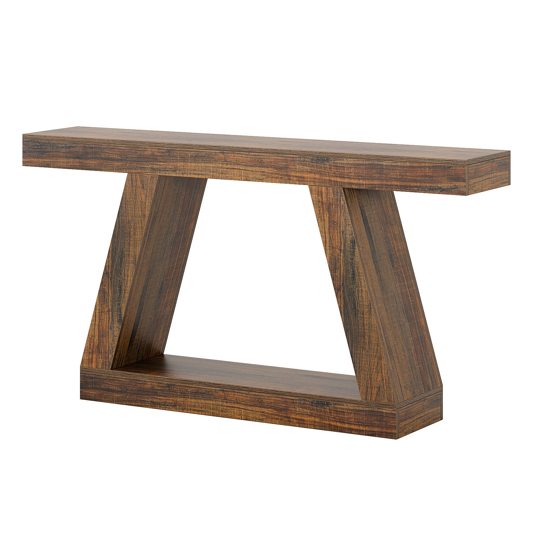 Riverden Farmhouse Console Table with Storage