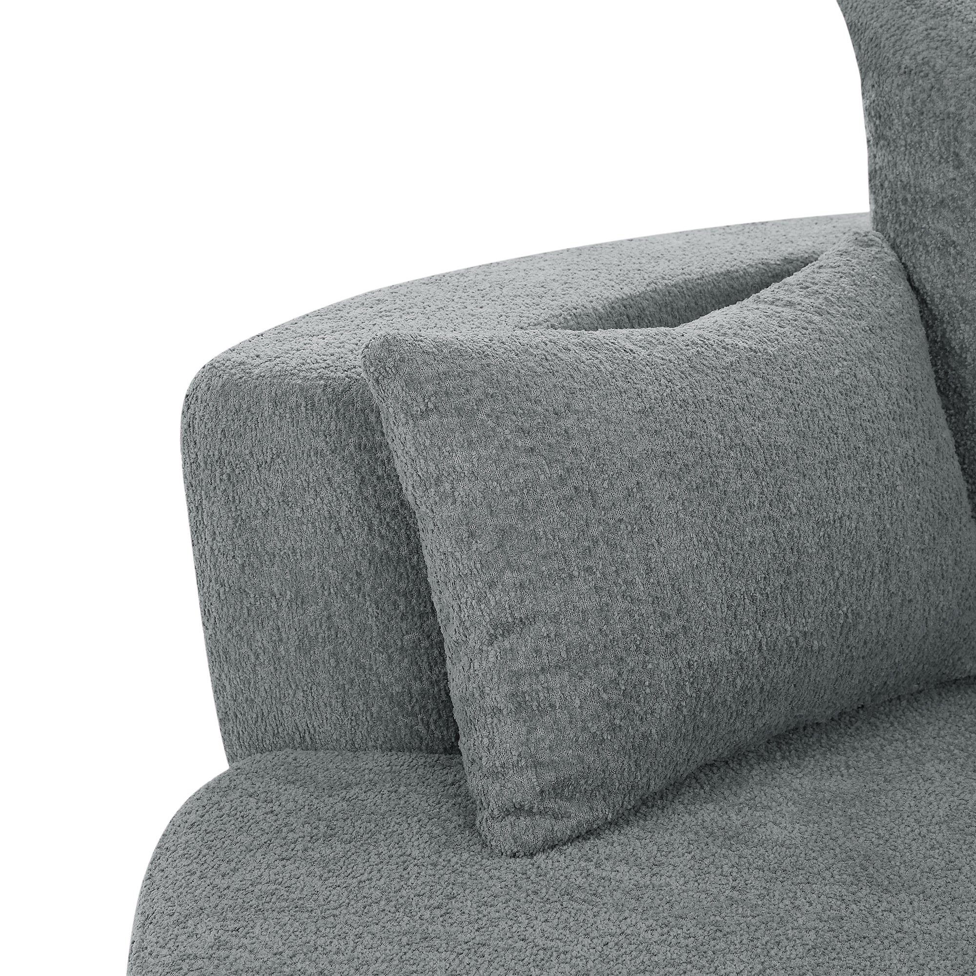 Crossley Oversized Swivel Barrel Accent Chair