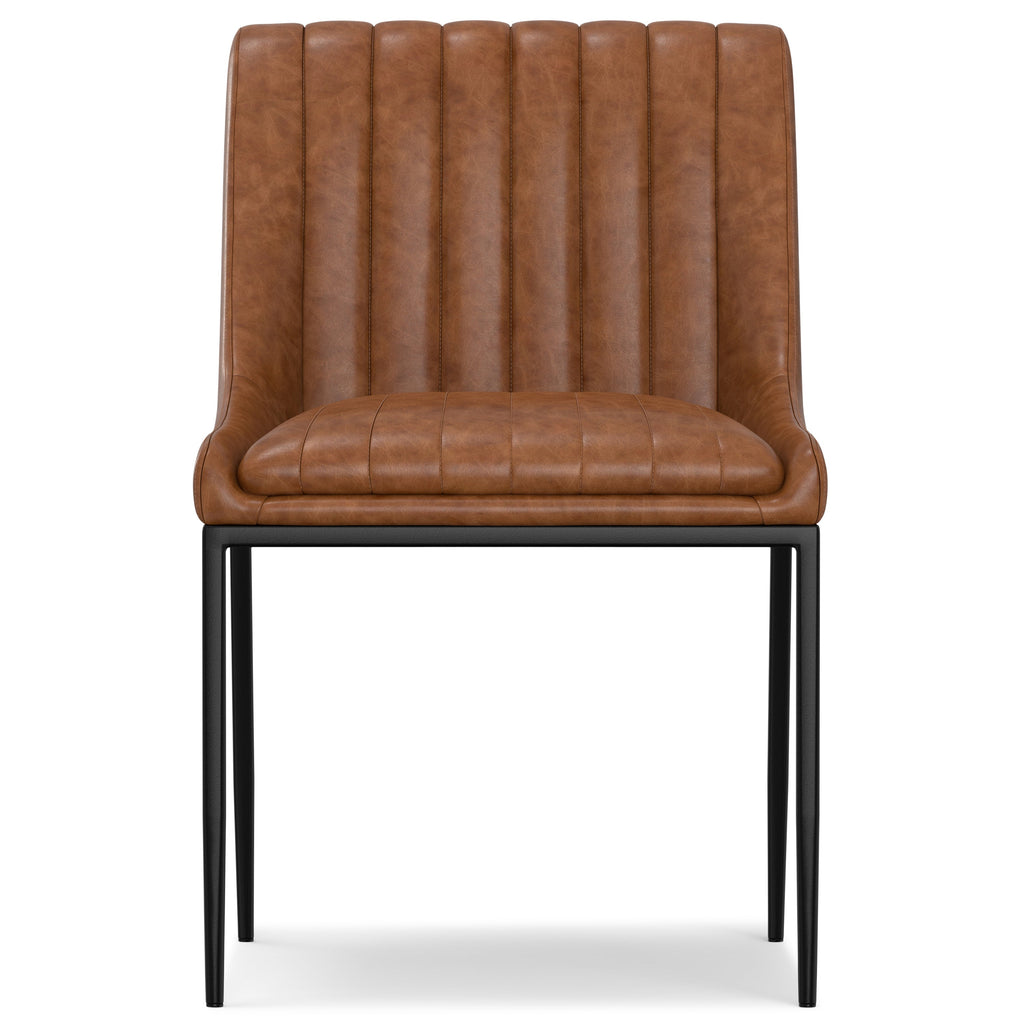 Melody Faux Leather Dining Chair, Set of 2