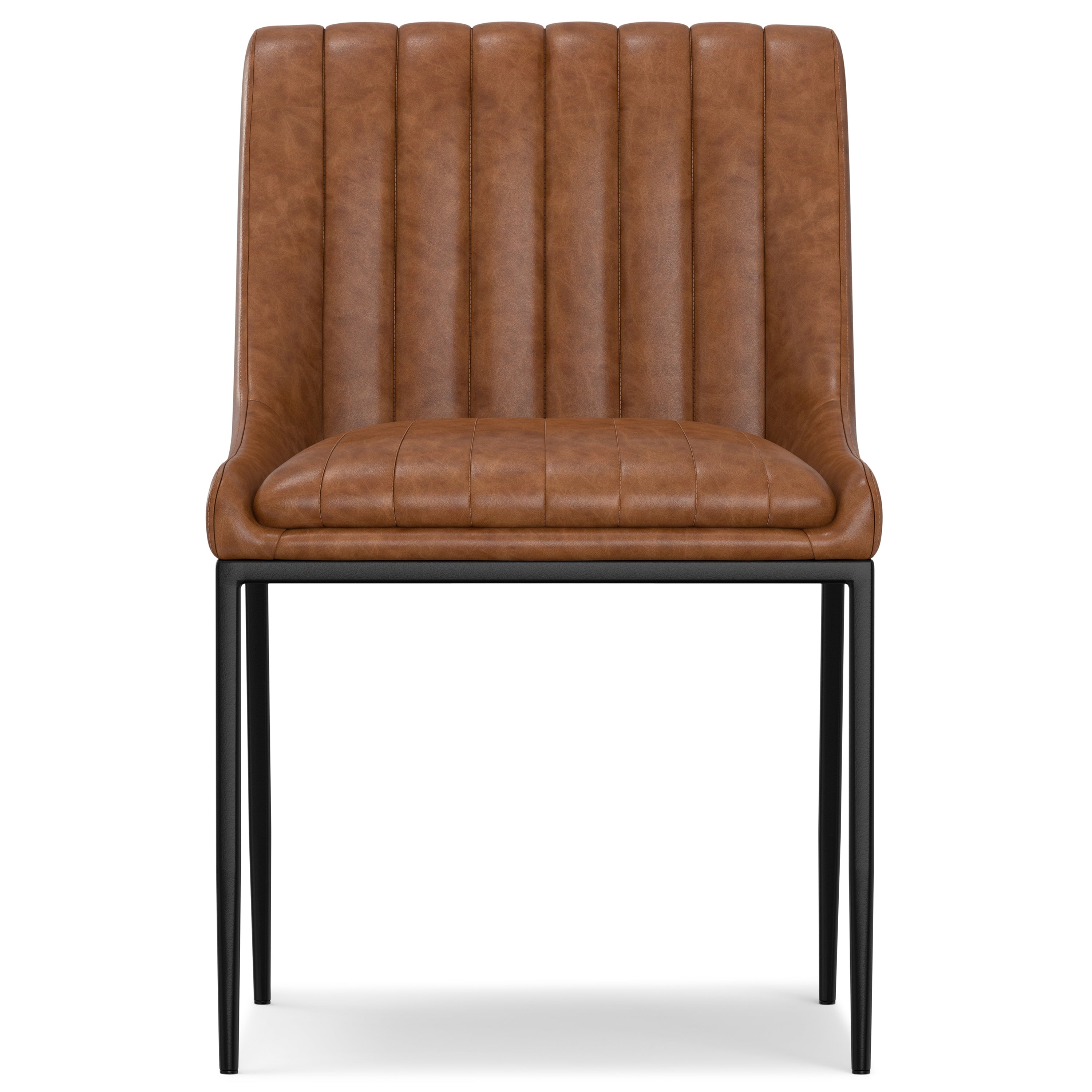 Melody Faux Leather Dining Chair, Set of 2