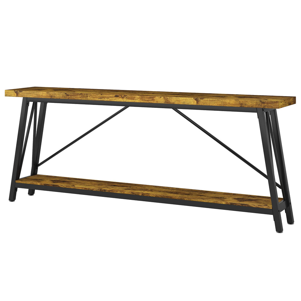 Millstone Industrial Sofa Table