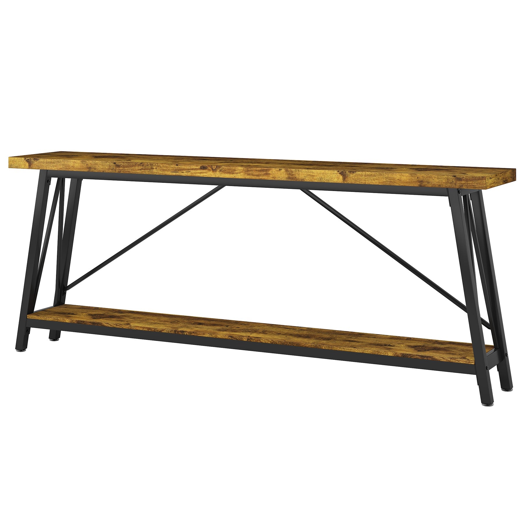 Millstone Industrial Sofa Table