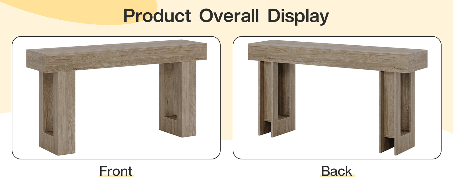 Hearthford Farmhouse Console Table