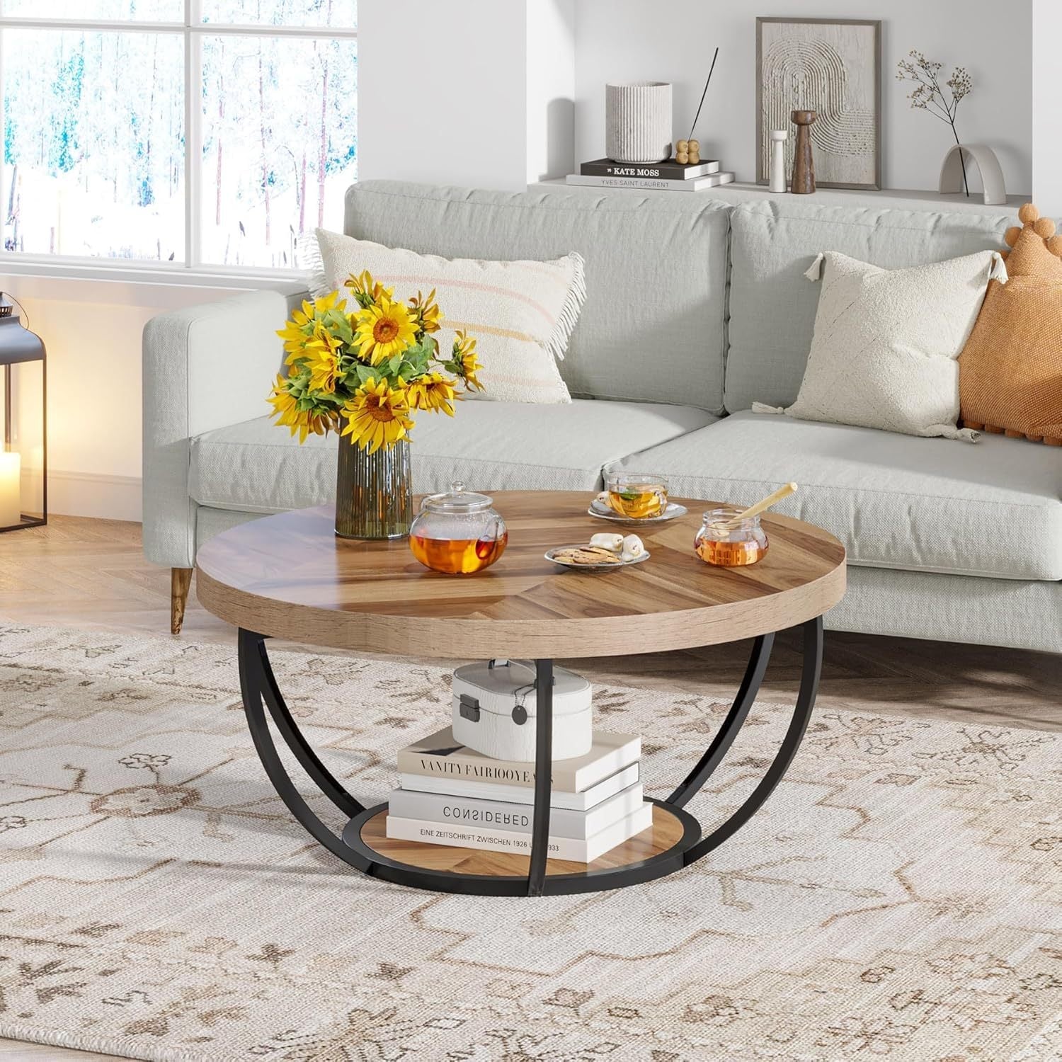 Pendleton Round Coffee Table