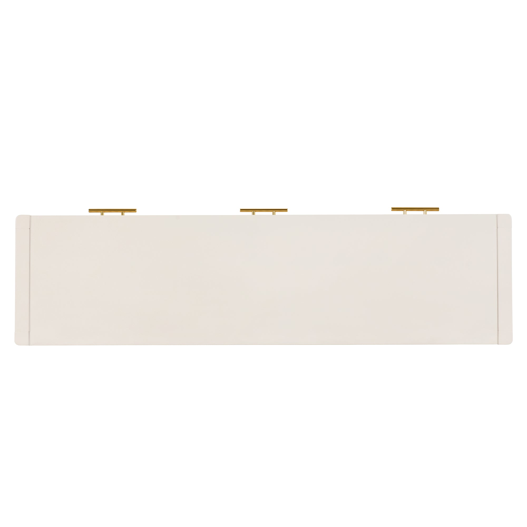 Fluted Drawer Contemporary Entryway Console Table