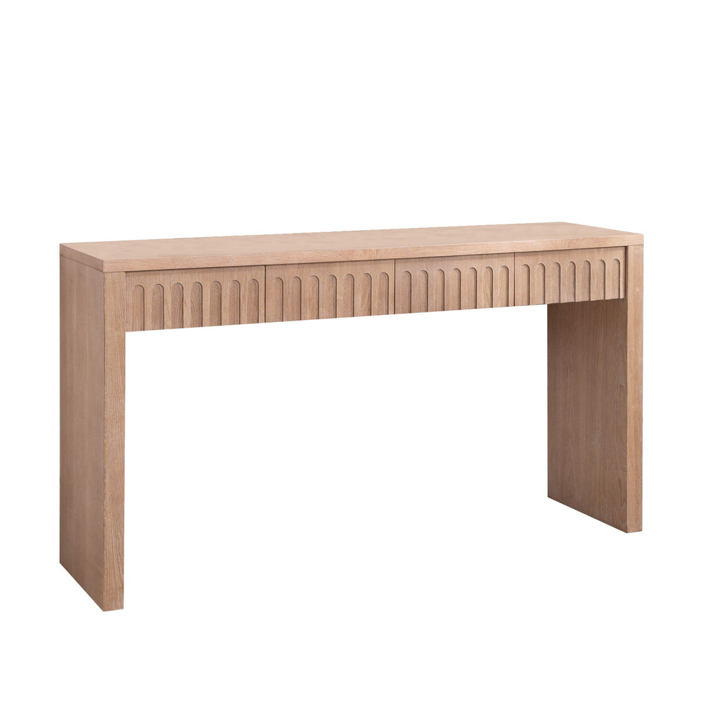 Modern Console Table with 4 Drawers