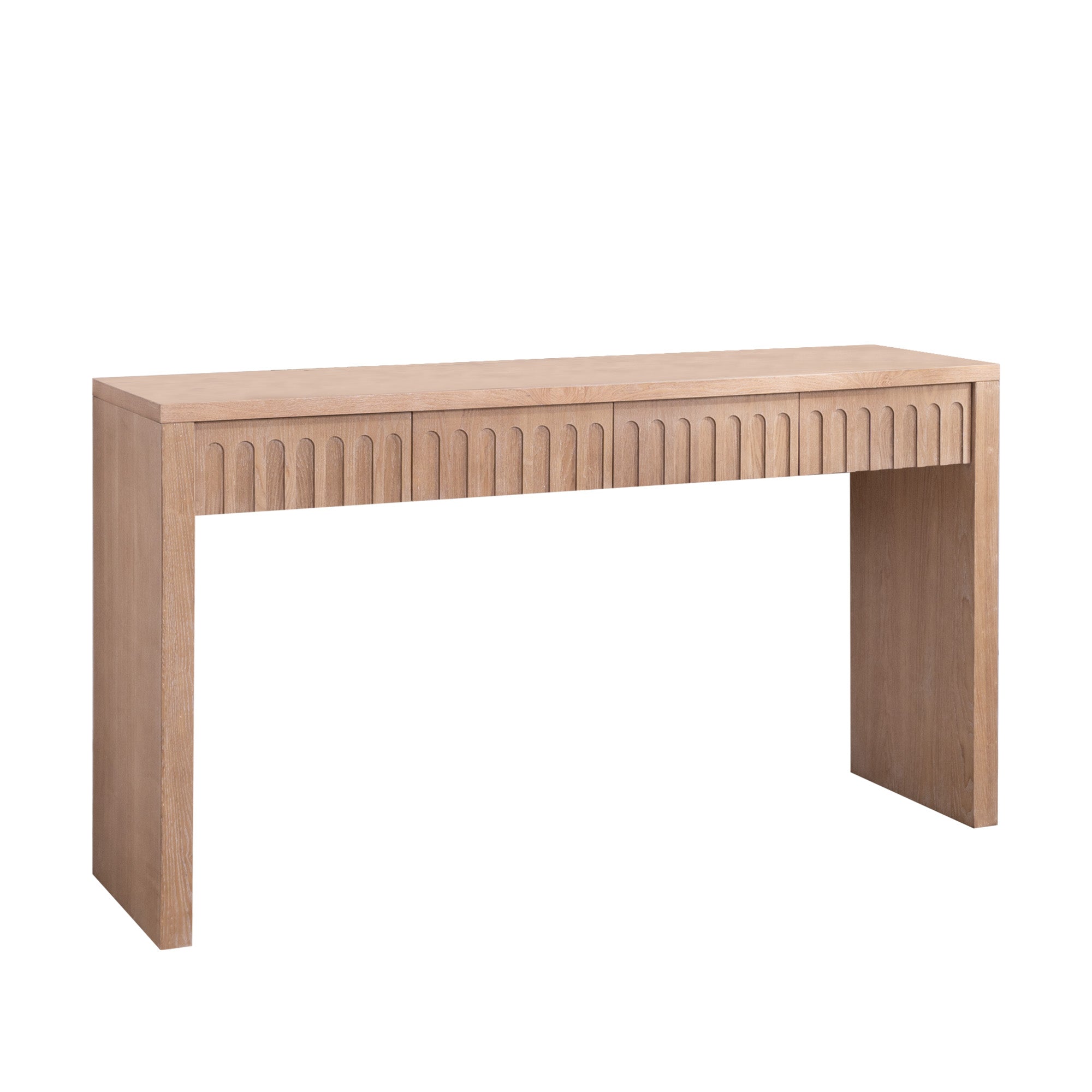 Modern Console Table with 4 Drawers