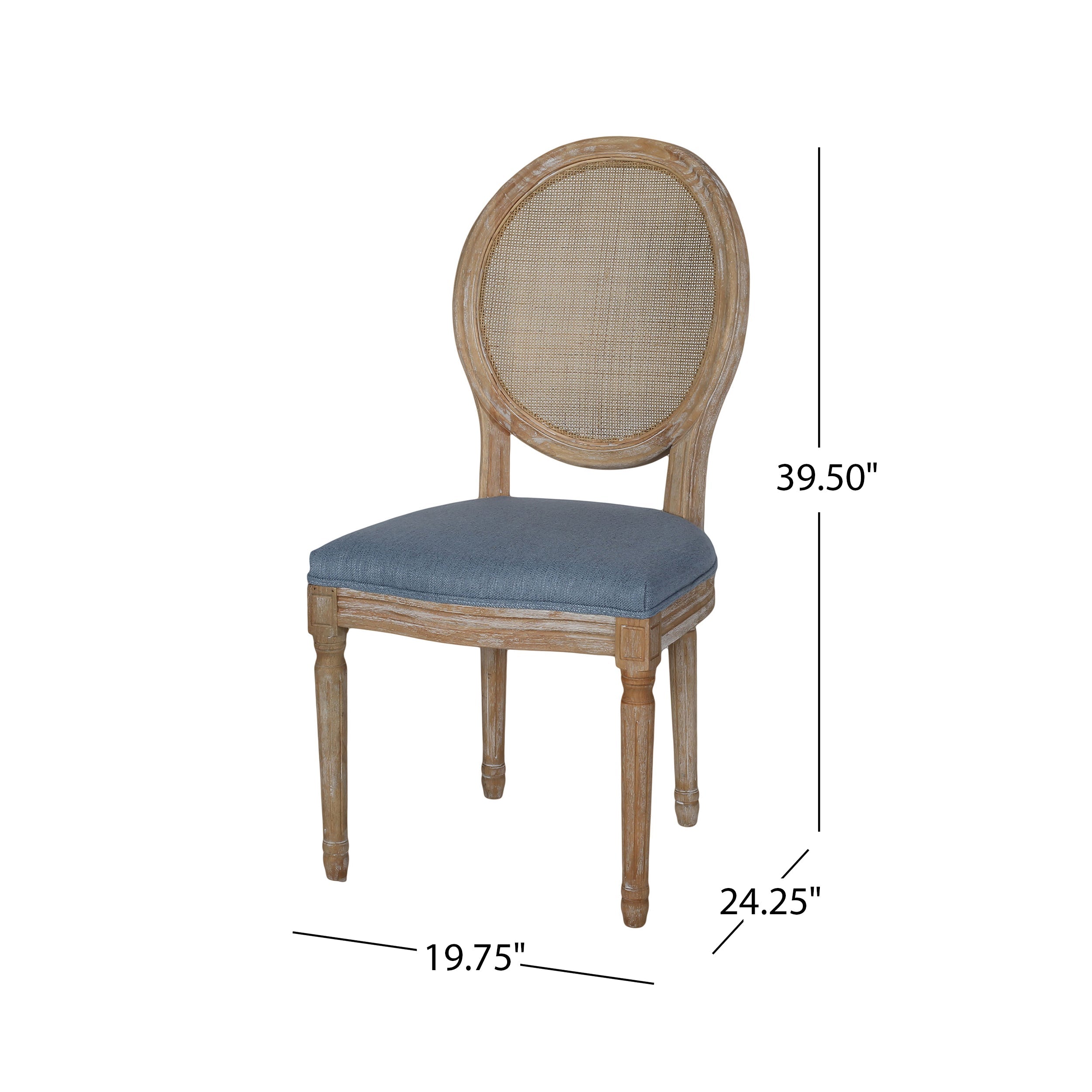 Cane Back French Country Dining Chair