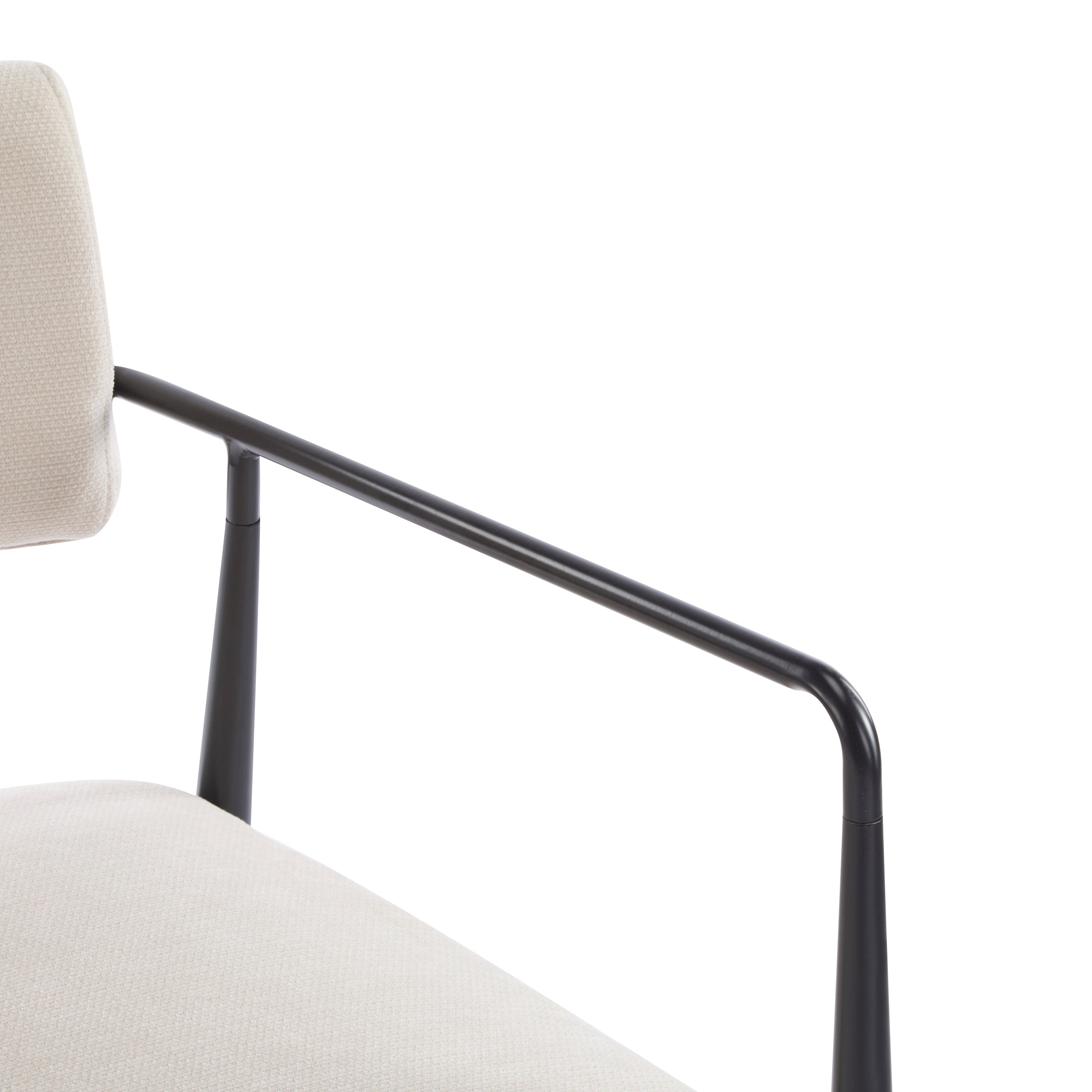Nora Modern Metal Frame Dining Chair, Set of 2