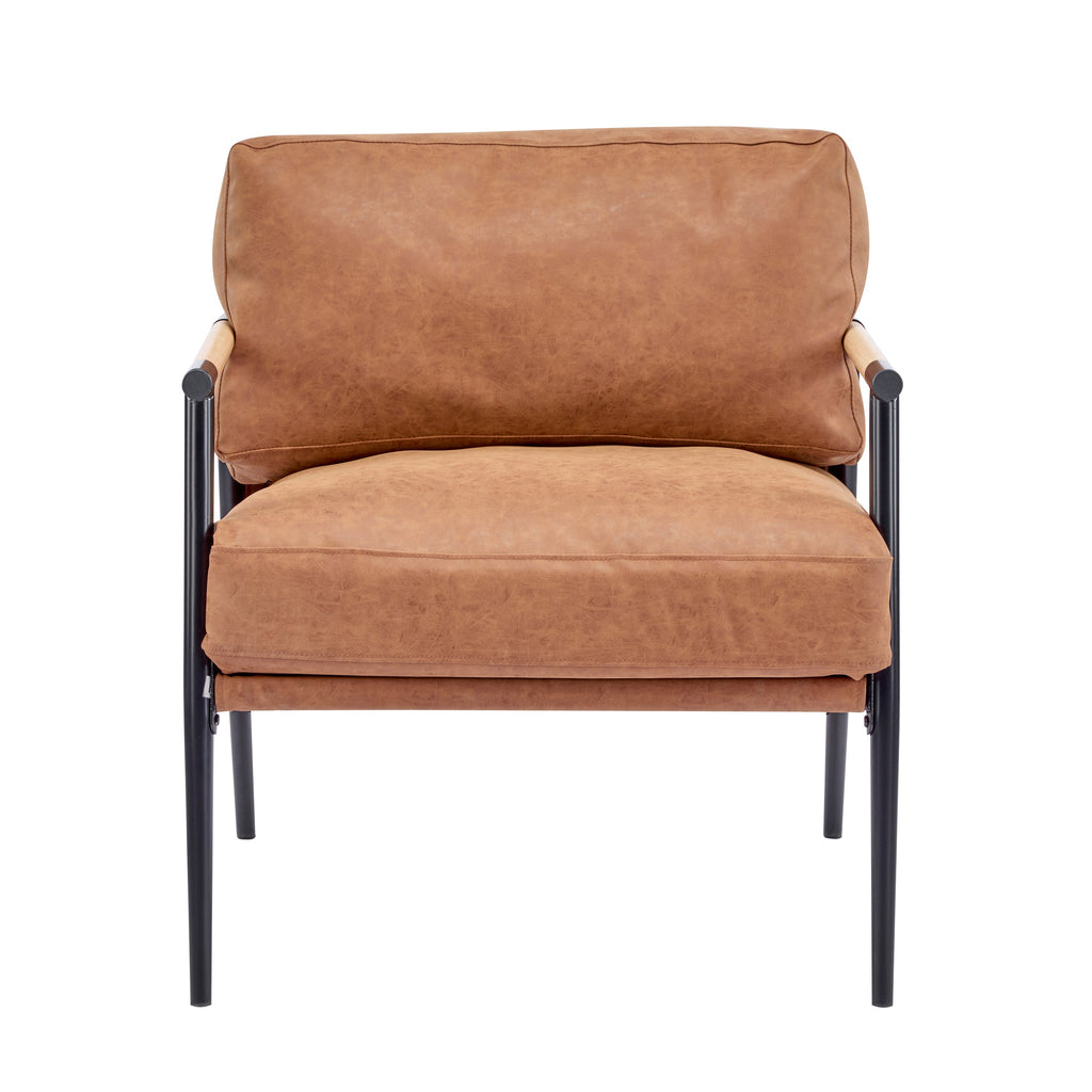 Portwyn Modern Accent Chair with Plush Cushions