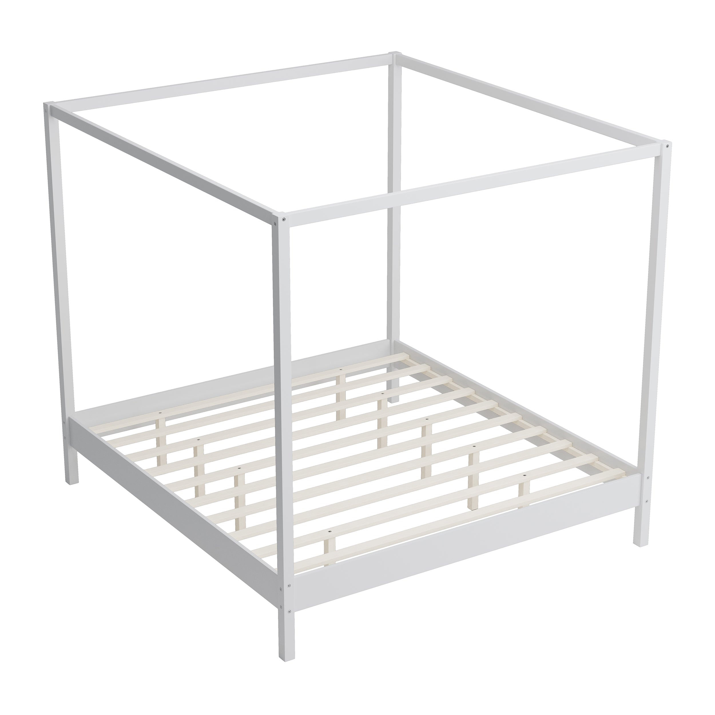 Solid Wood Canopy Bed