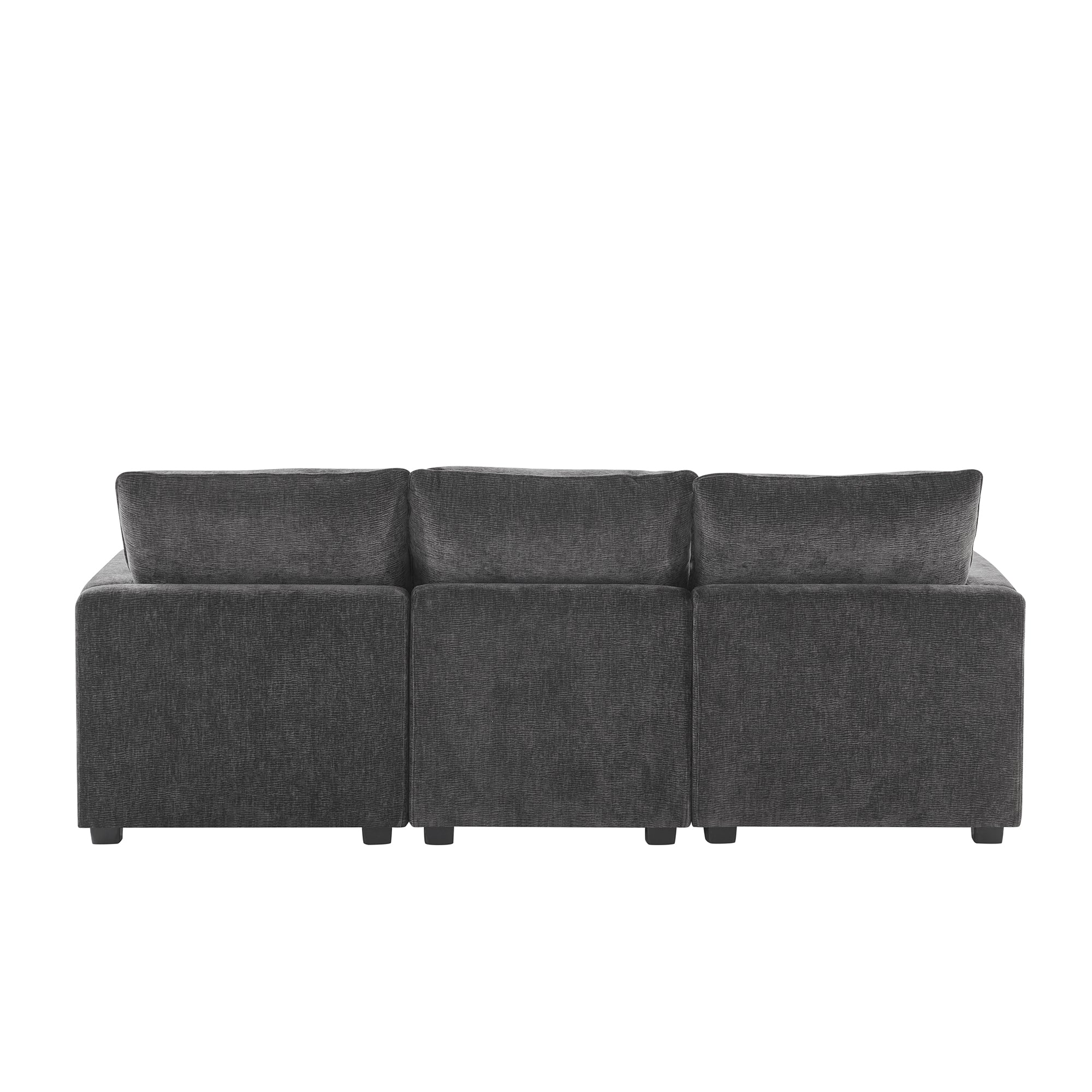 Chenille Modular L-Shape Sofa