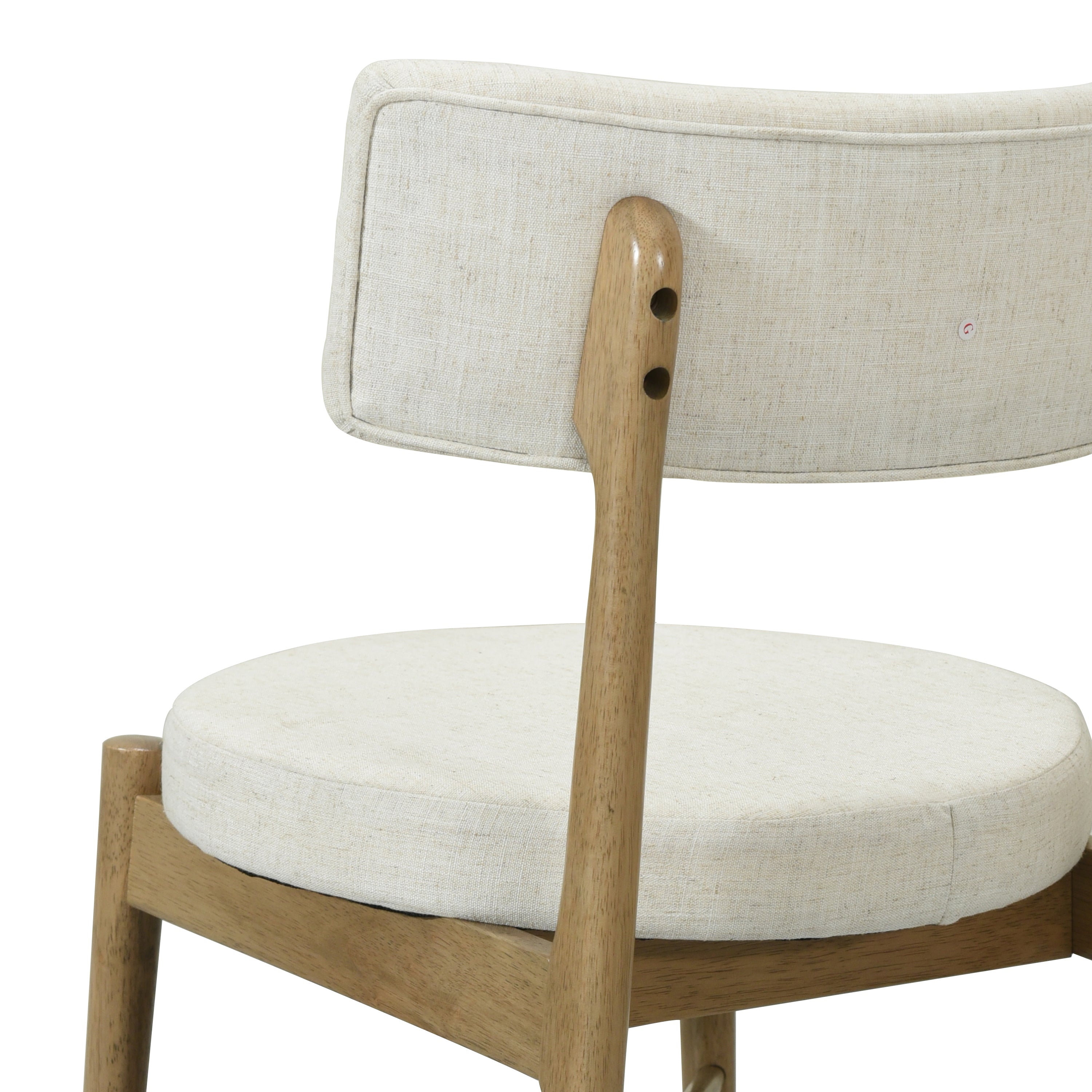Harveston Mid Century Modern Boucle Upholstered Dining Chairs, Set of 2