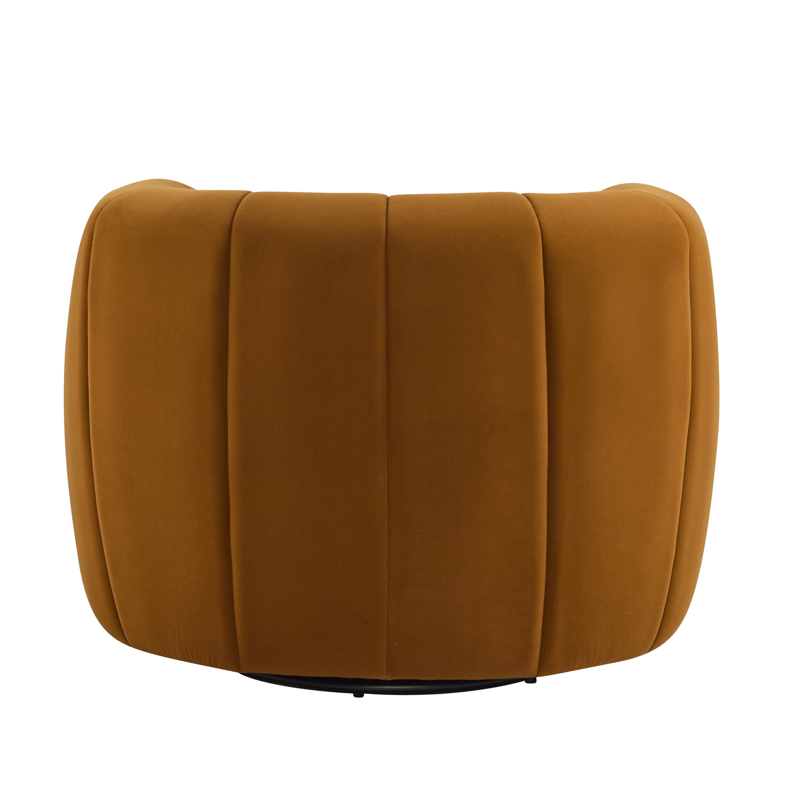 Modern Swivel Club Chair with Premium Velvet