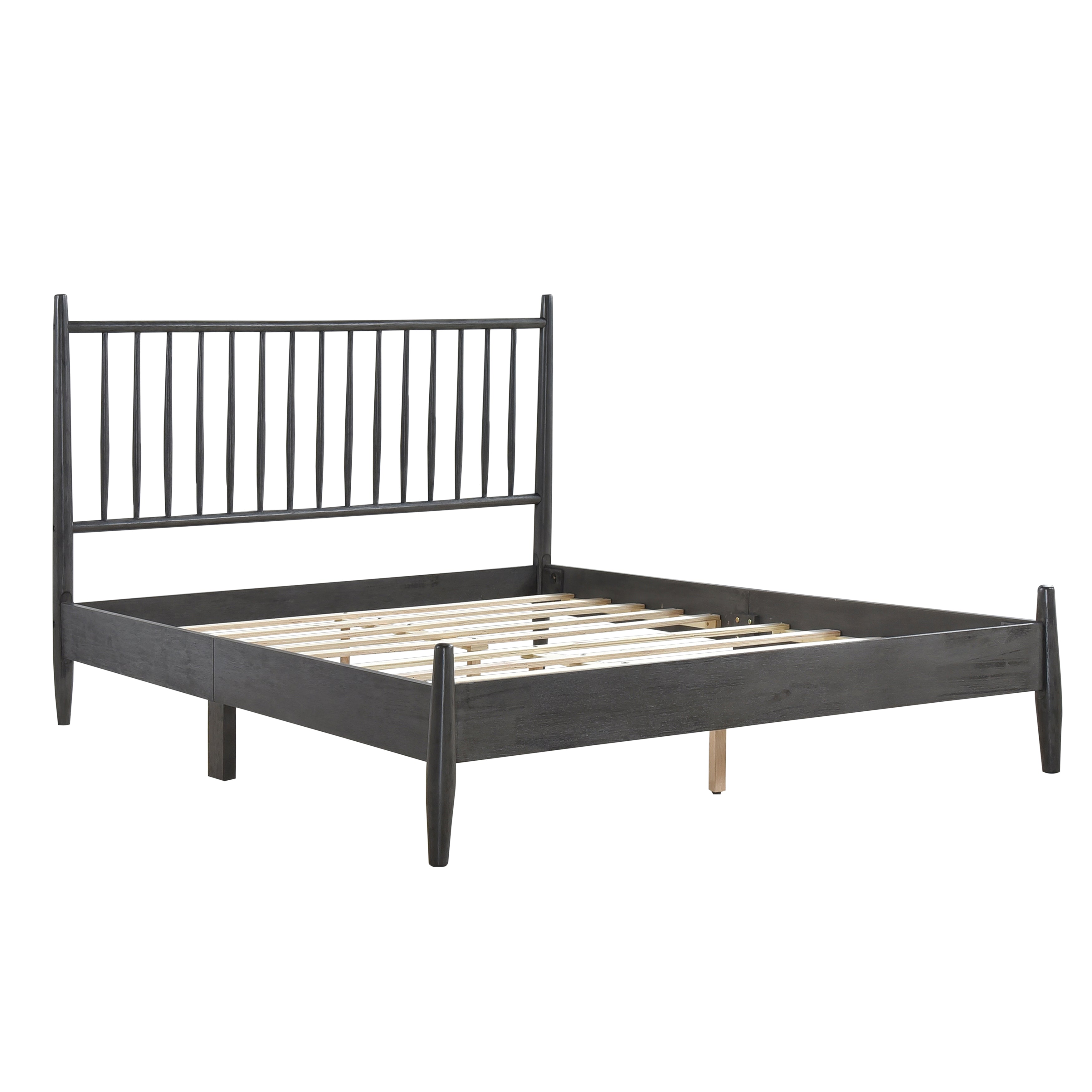 Mid-Century Modern Platform Bed