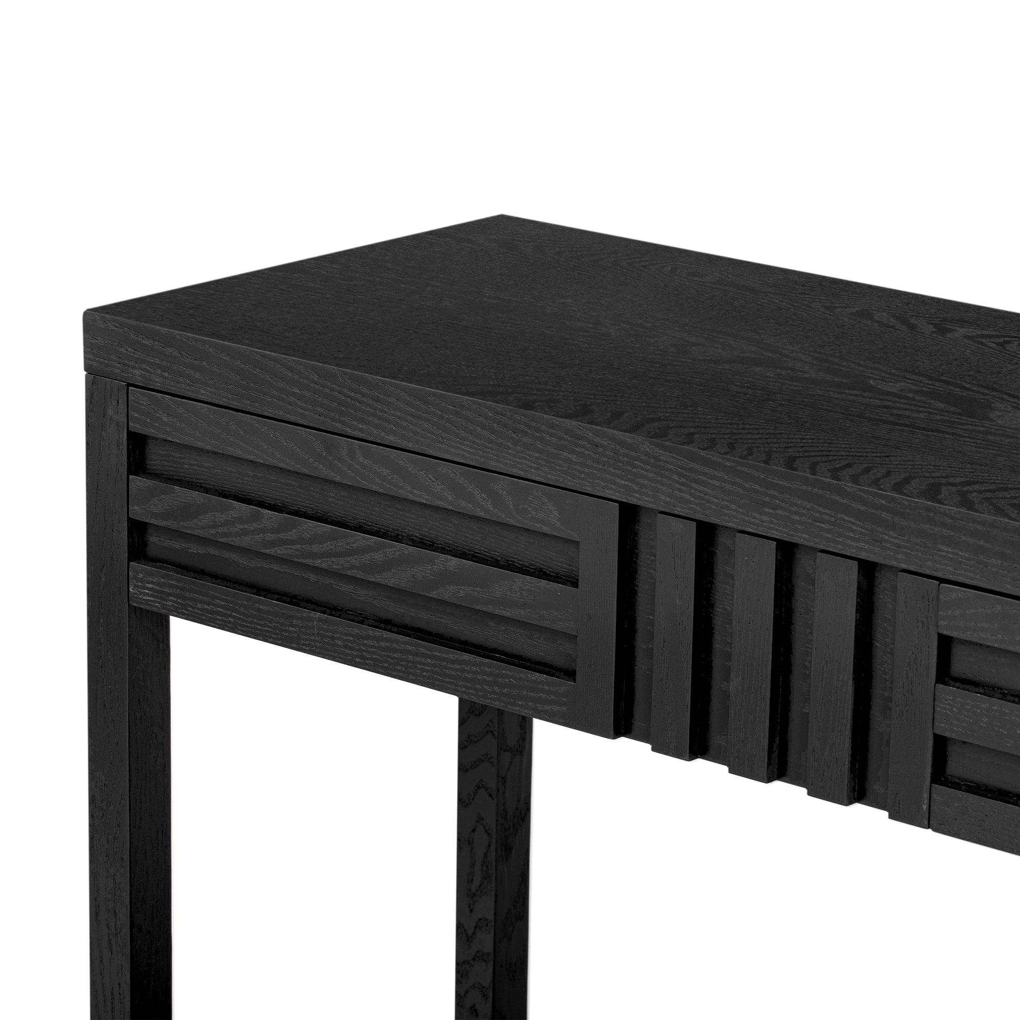 Geometric Drawer Entryway Console Table