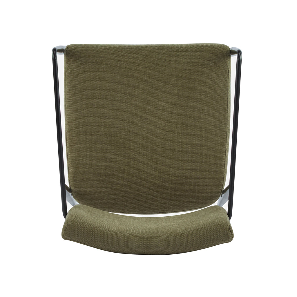Nora Modern Metal Frame Dining Chair, Set of 2