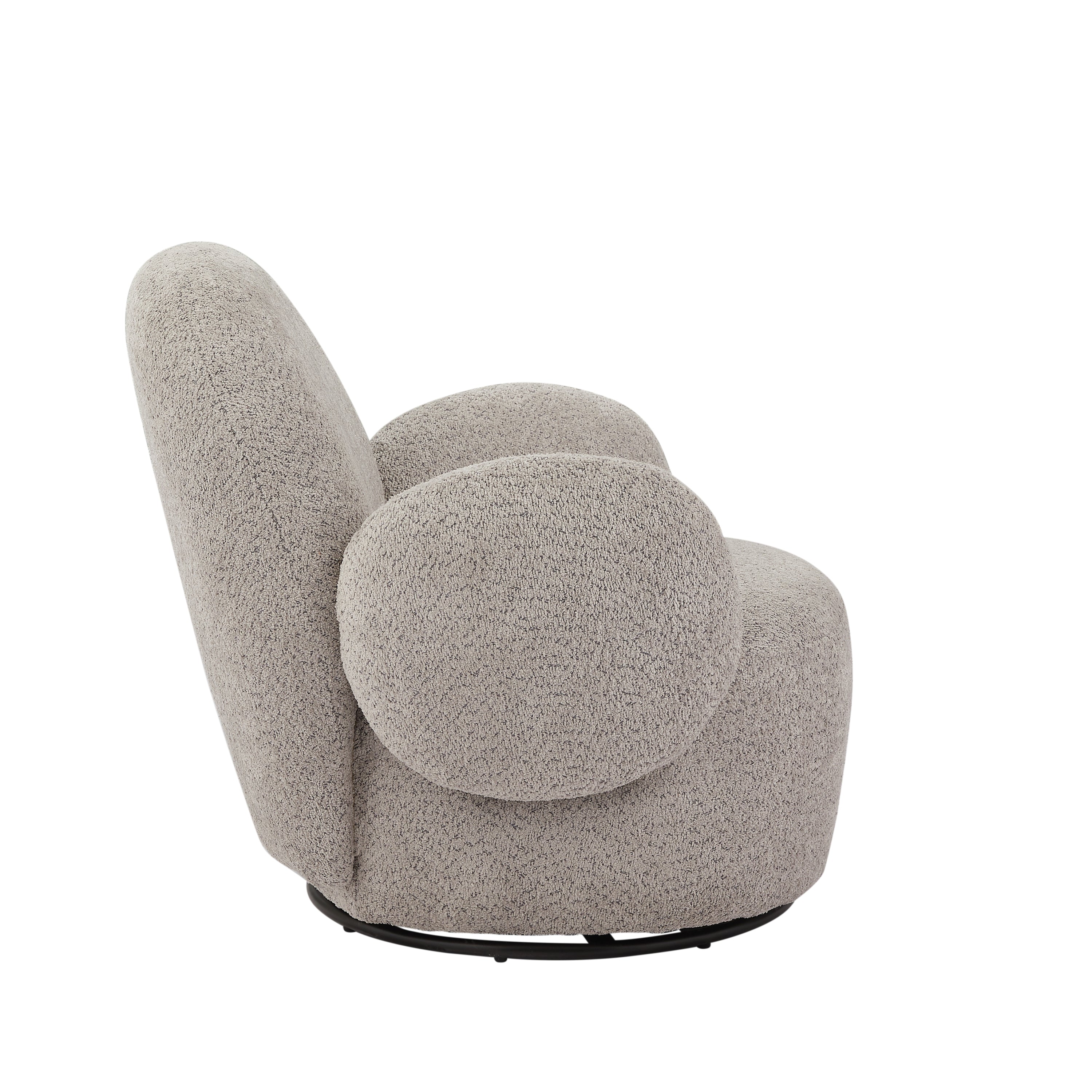 Modern Swivel Upholstered Accent Chair