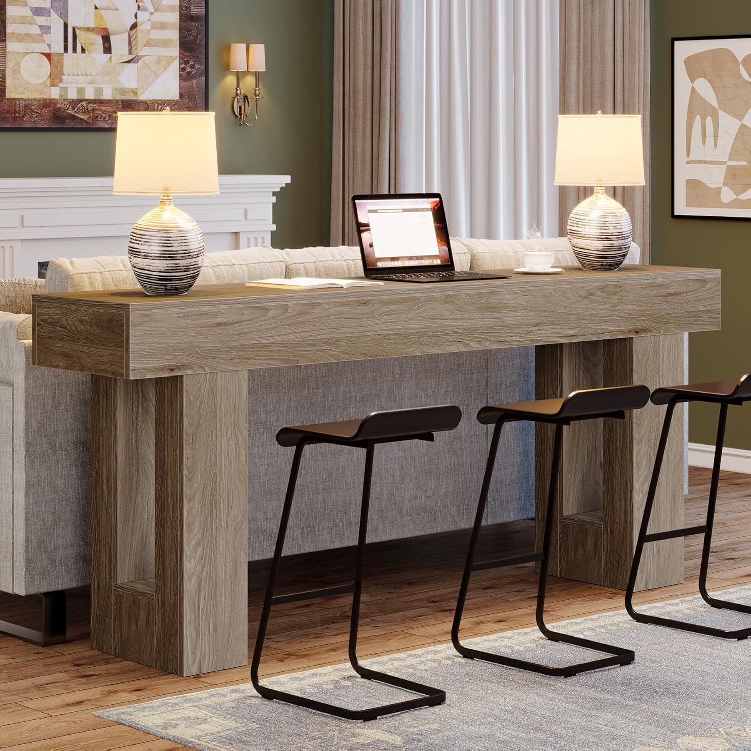 Hearthford Farmhouse Console Table