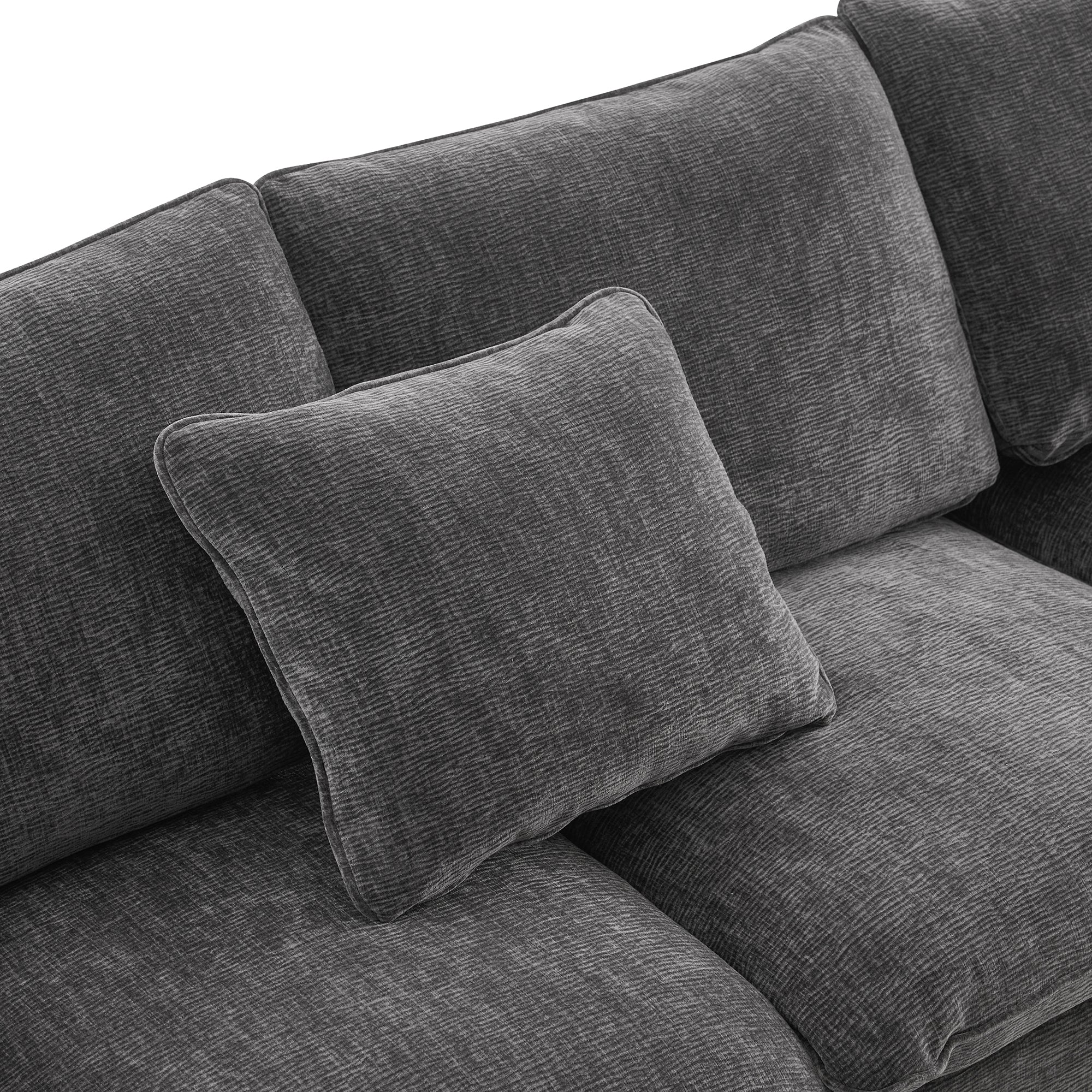 Chenille Modular L-Shape Sofa