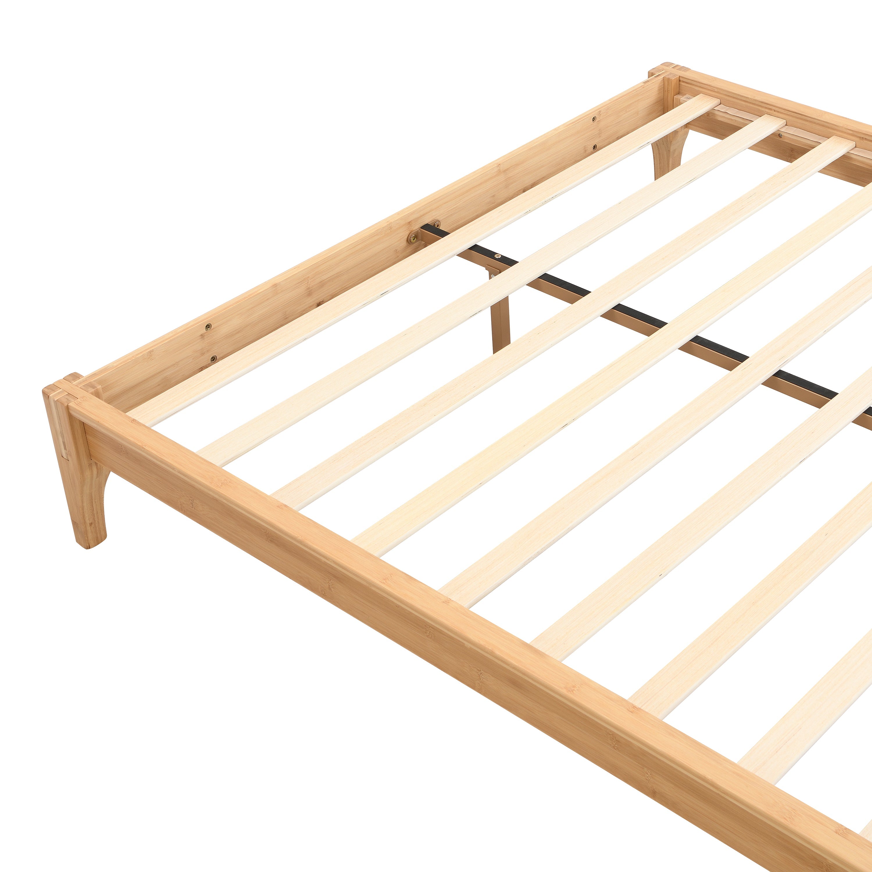 Bamboo Wood Platform Bed Frame