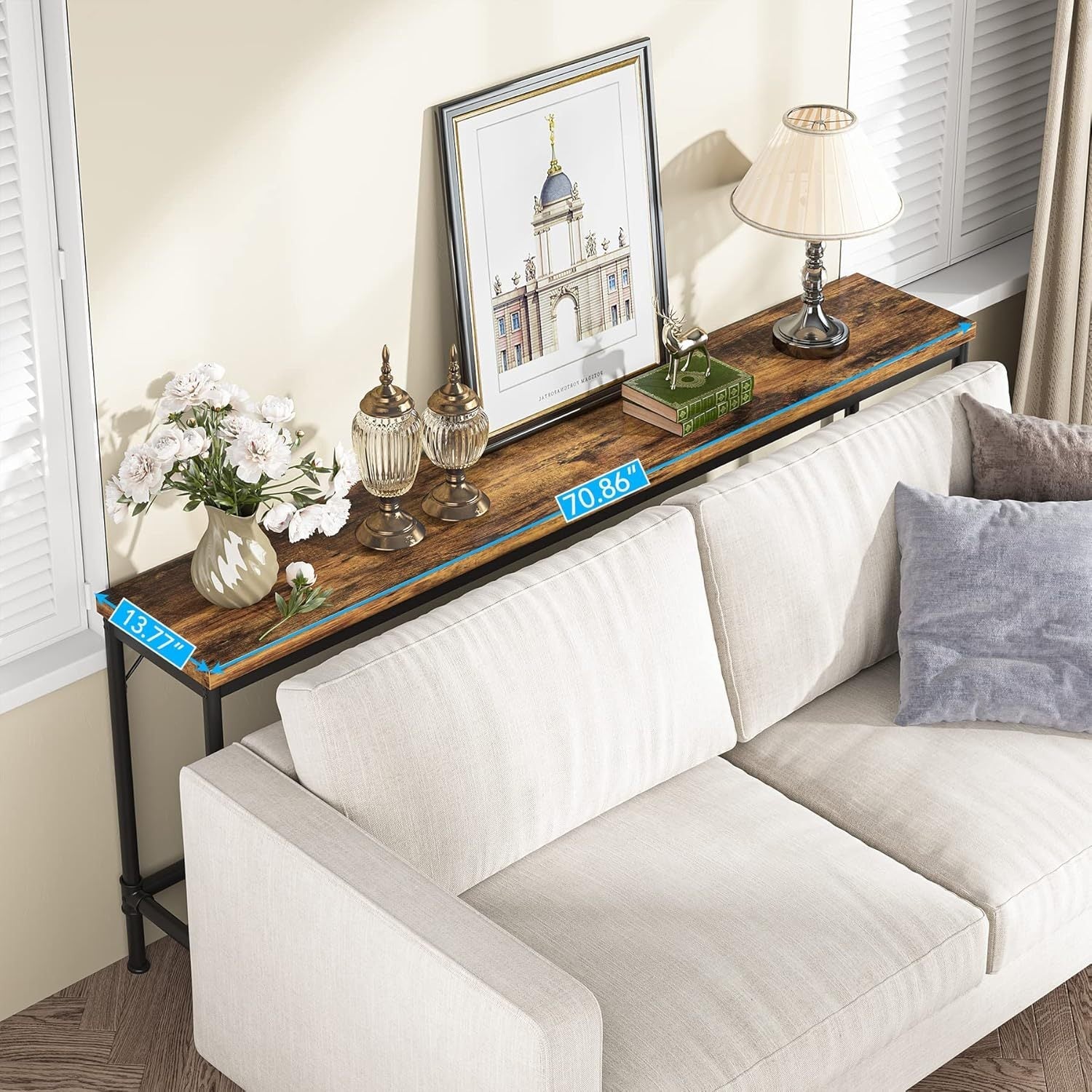 Linwood Industrial Console Table